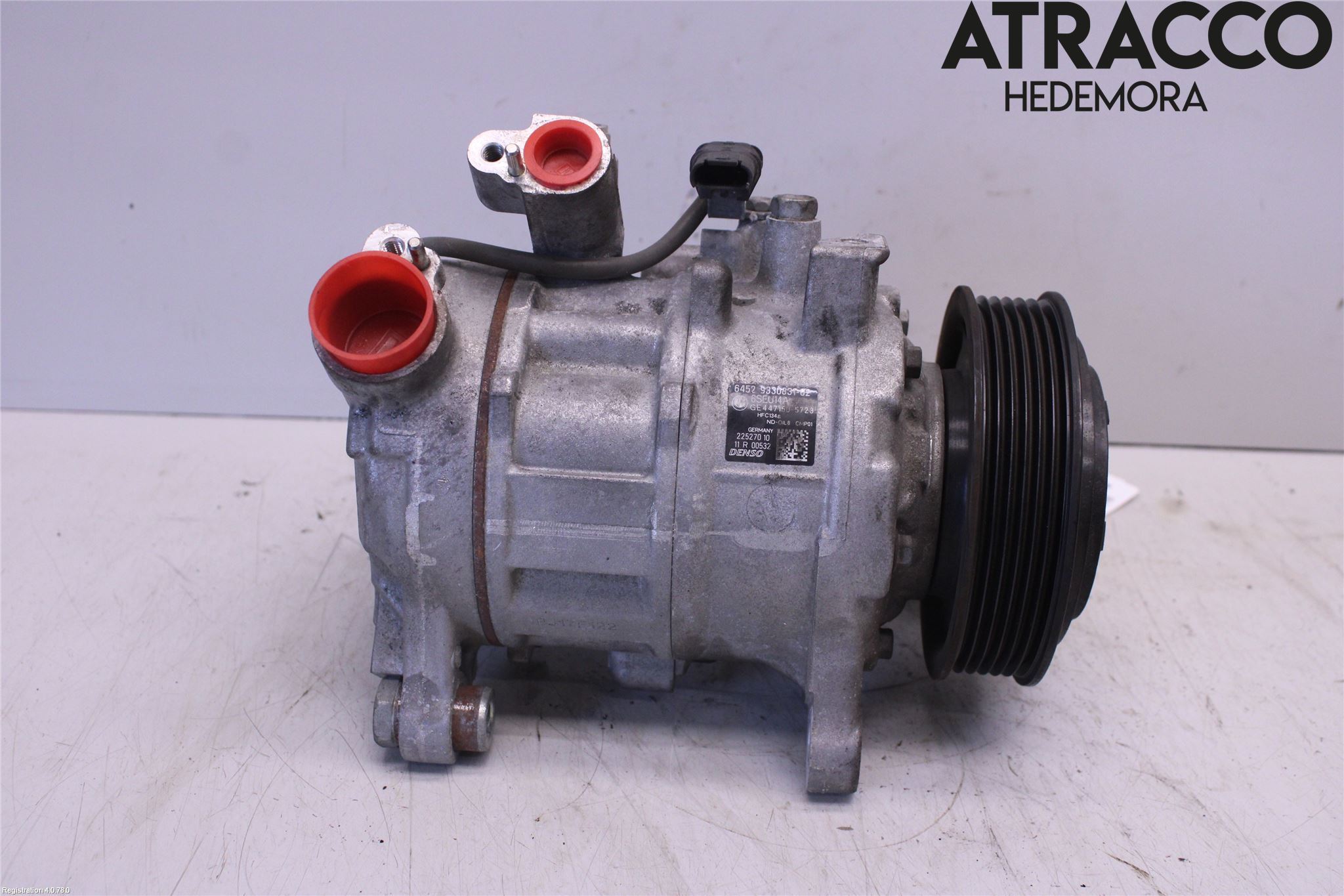 BMW 4 F32/F33/F82/F83 13-20 Varme Ac Kompressor