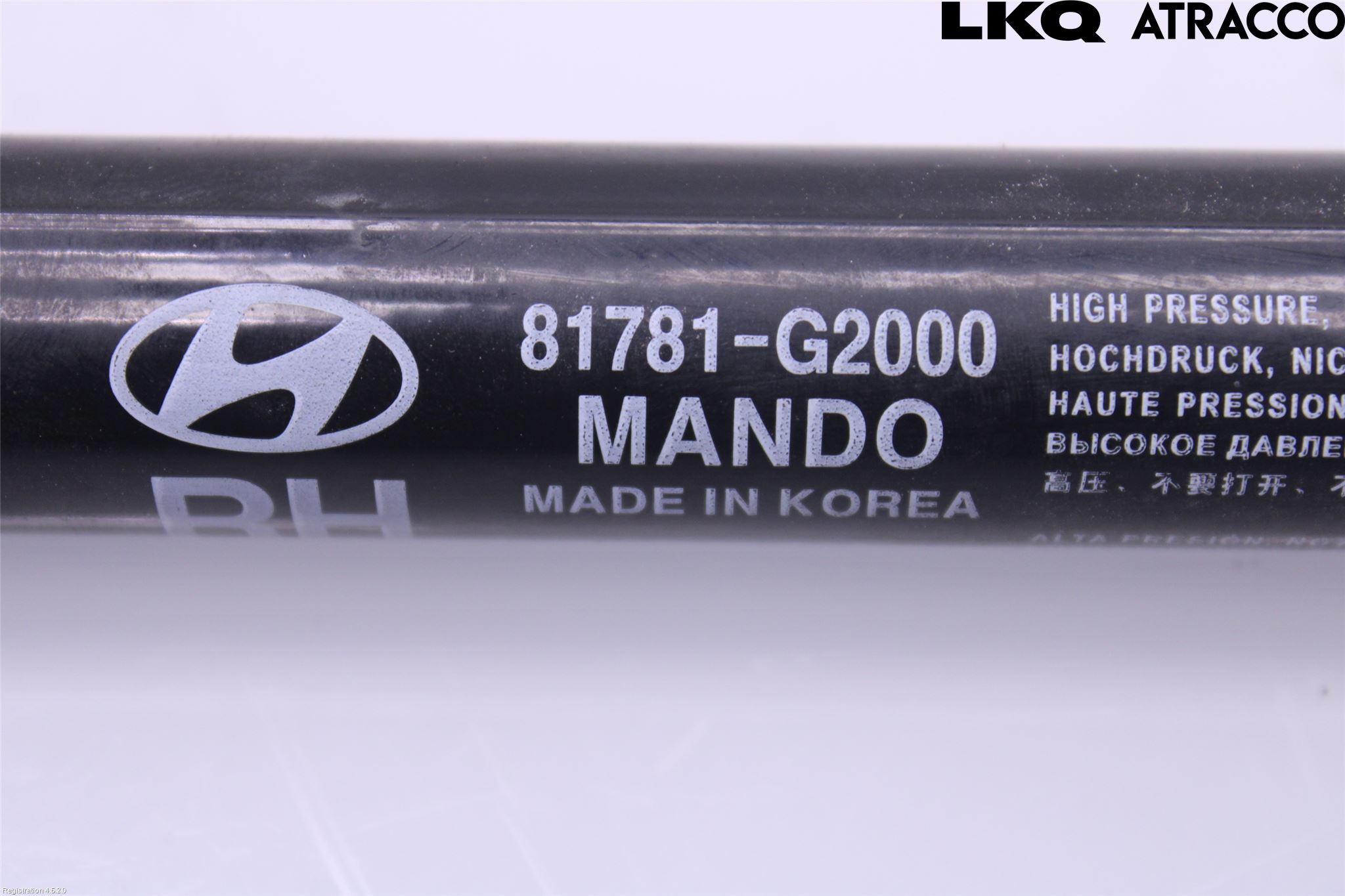 Hyundai IONIQ AE 17-22 Bakluke Demper-Gassfjær