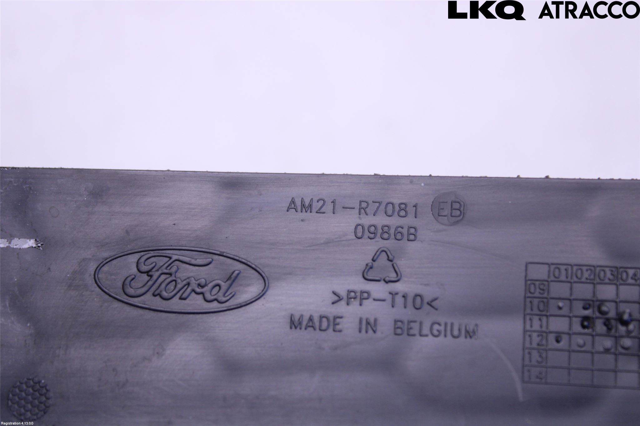 Ford S-MAX 06-15 Støtfanger Grill-Utfylling
