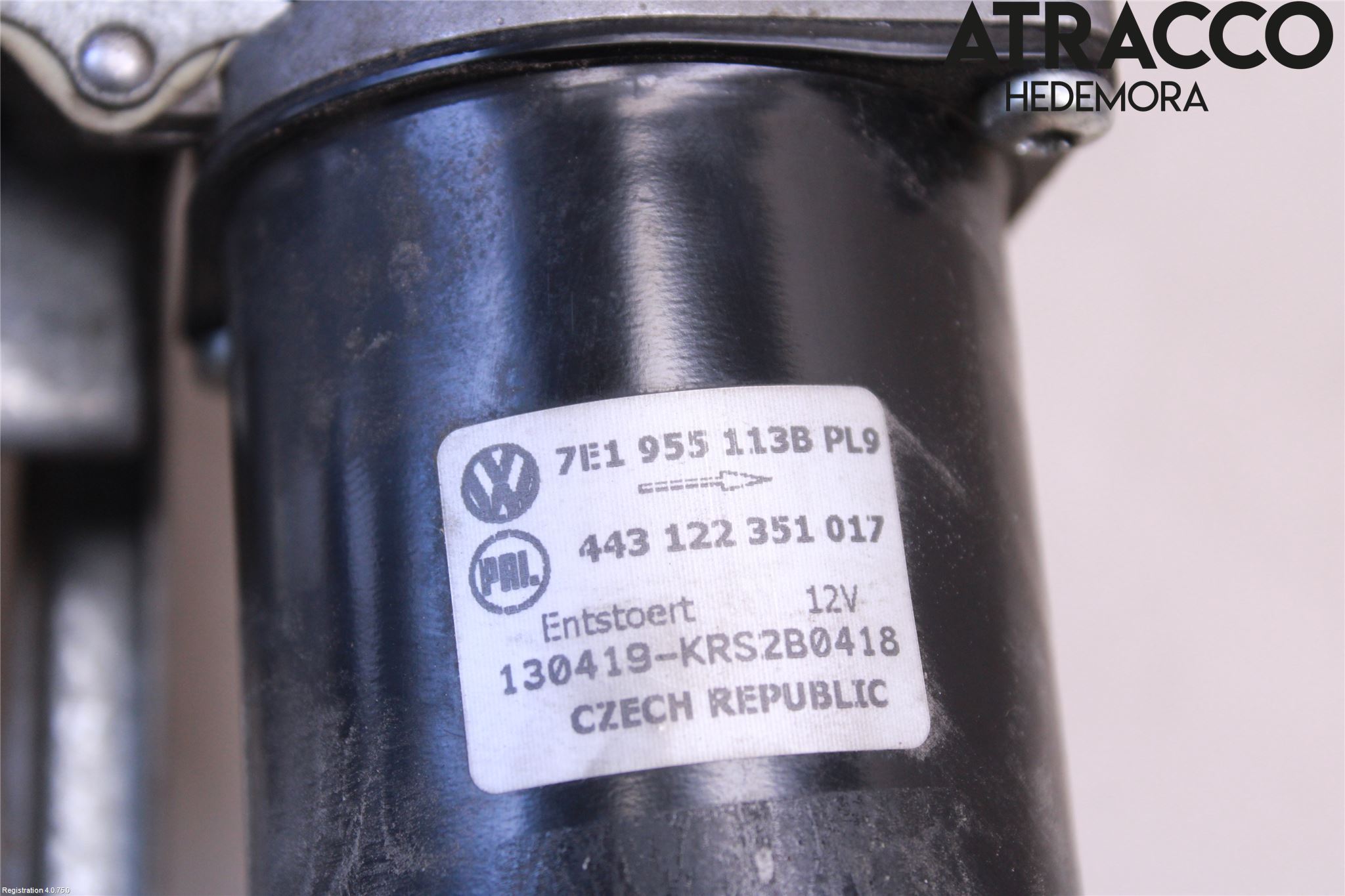 Volkswagen VW TRANSP/CARAVELLE (T5) 04-15 Viskermotor Frontrute