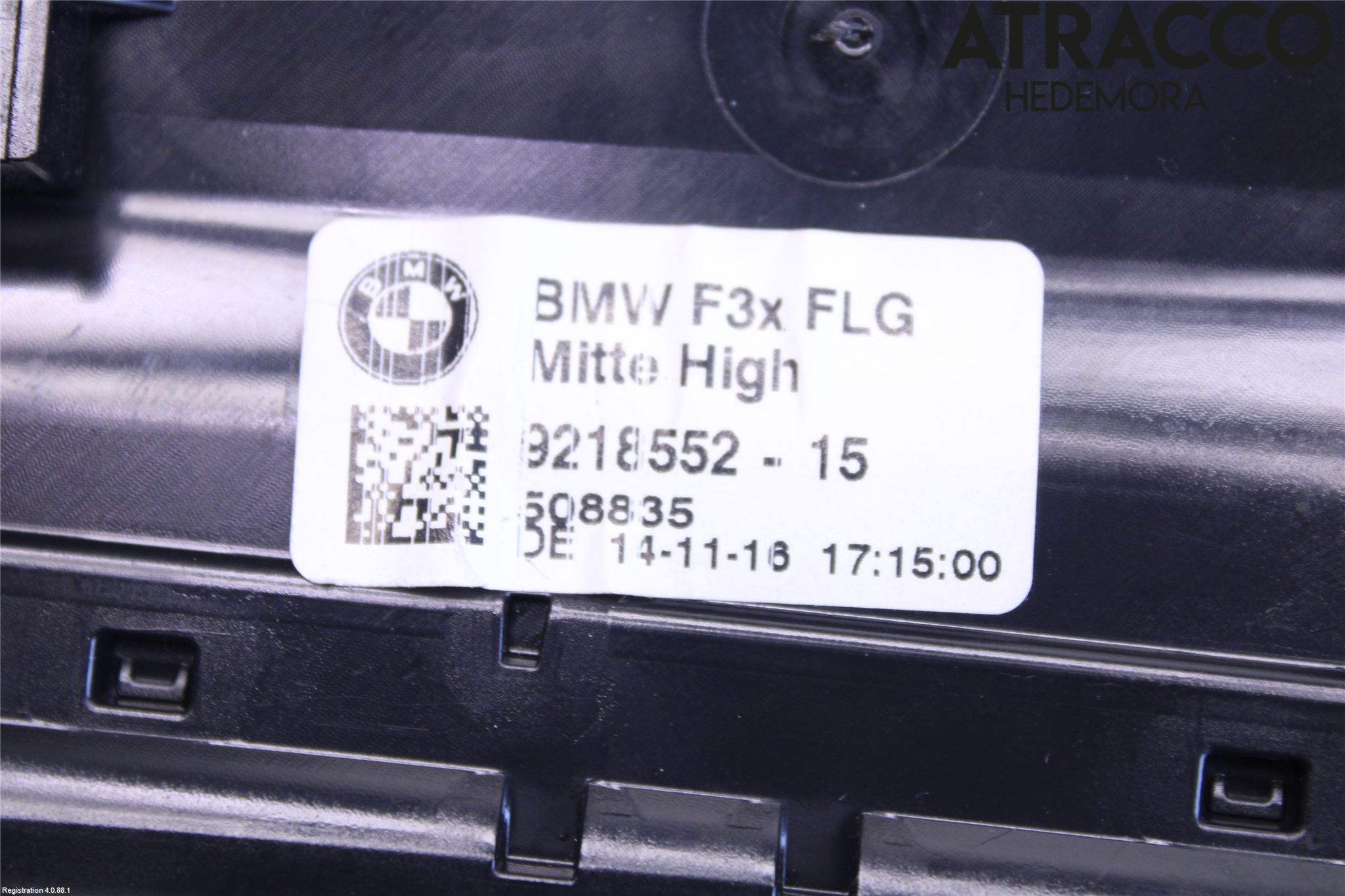 BMW 4 F32/F33/F82/F83 13-20 Dashbord Kanal - Dyse