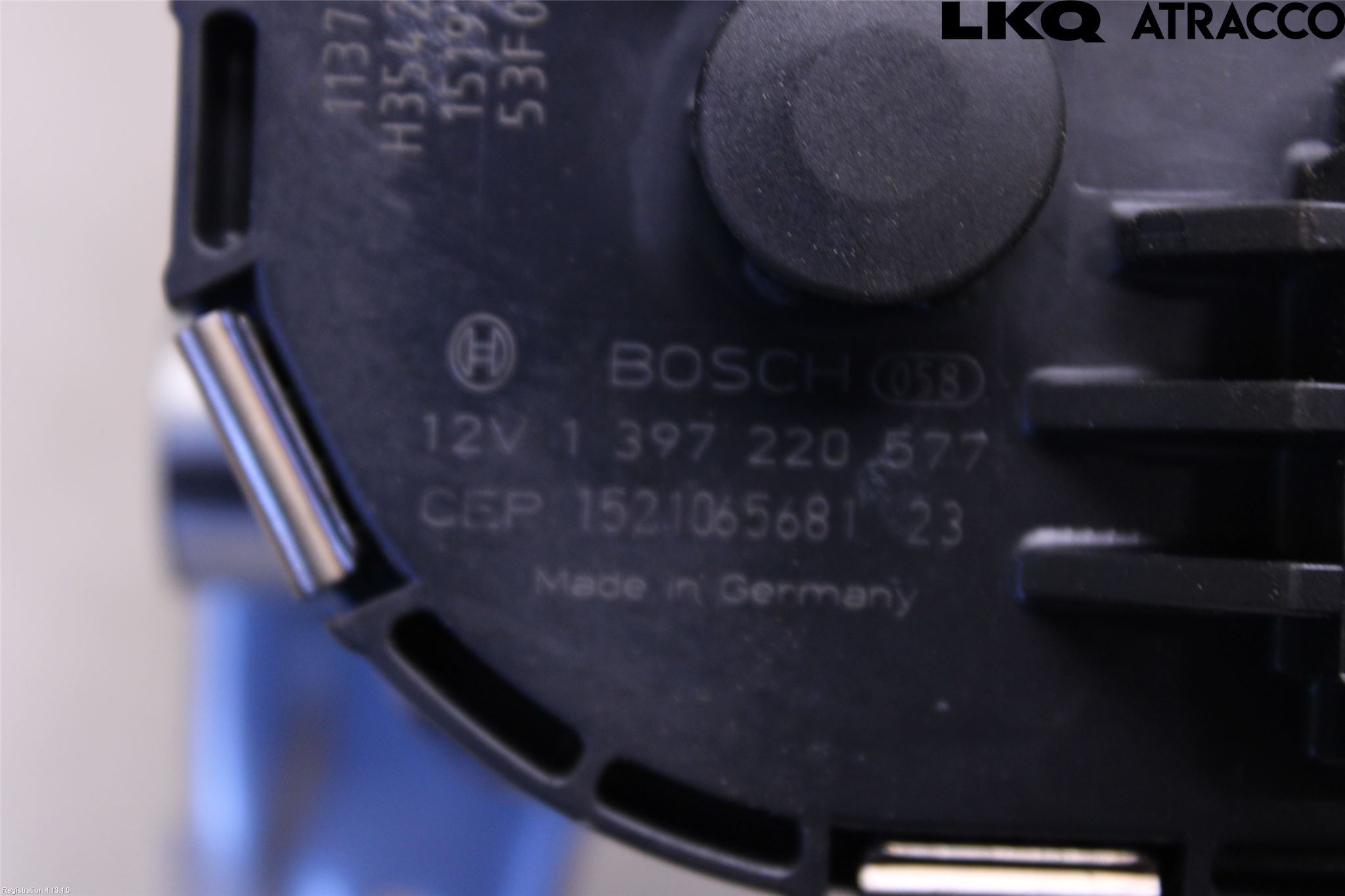 Peugeot 3008 09-16 Viskermotor Frontrute