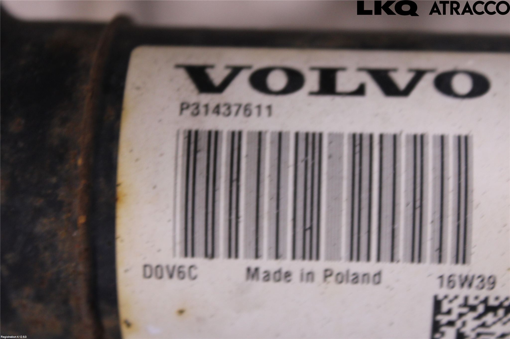 Volvo V60 14-18 Mellomaksel Kompl
