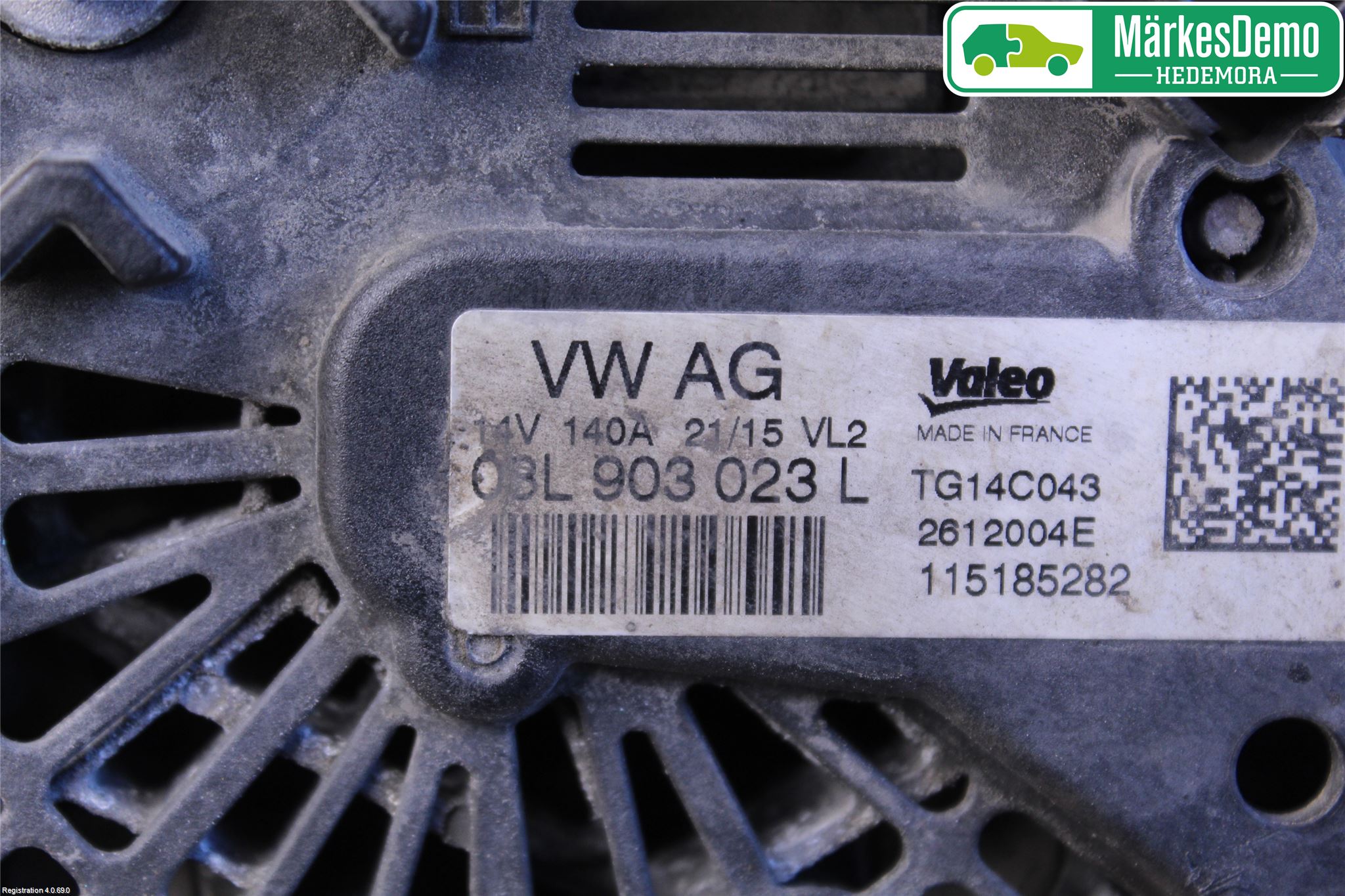 Volkswagen VW PASSAT 15-19 Dynamo