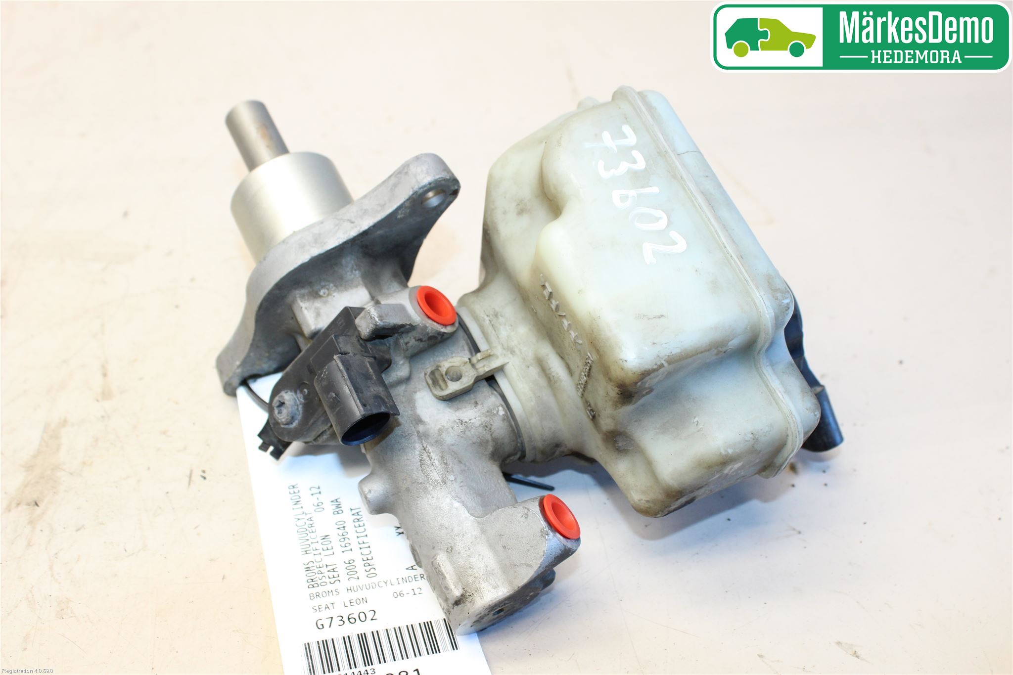 Seat LEON 06-12 Brems Hovedsylinder