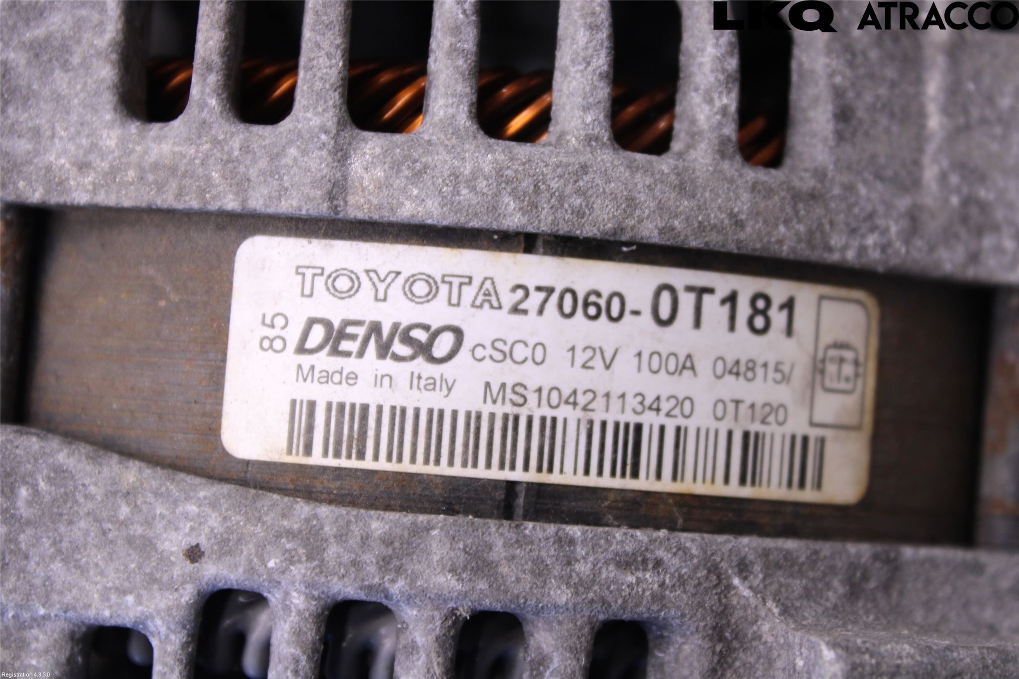 Toyota AVENSIS 09-15 Dynamo