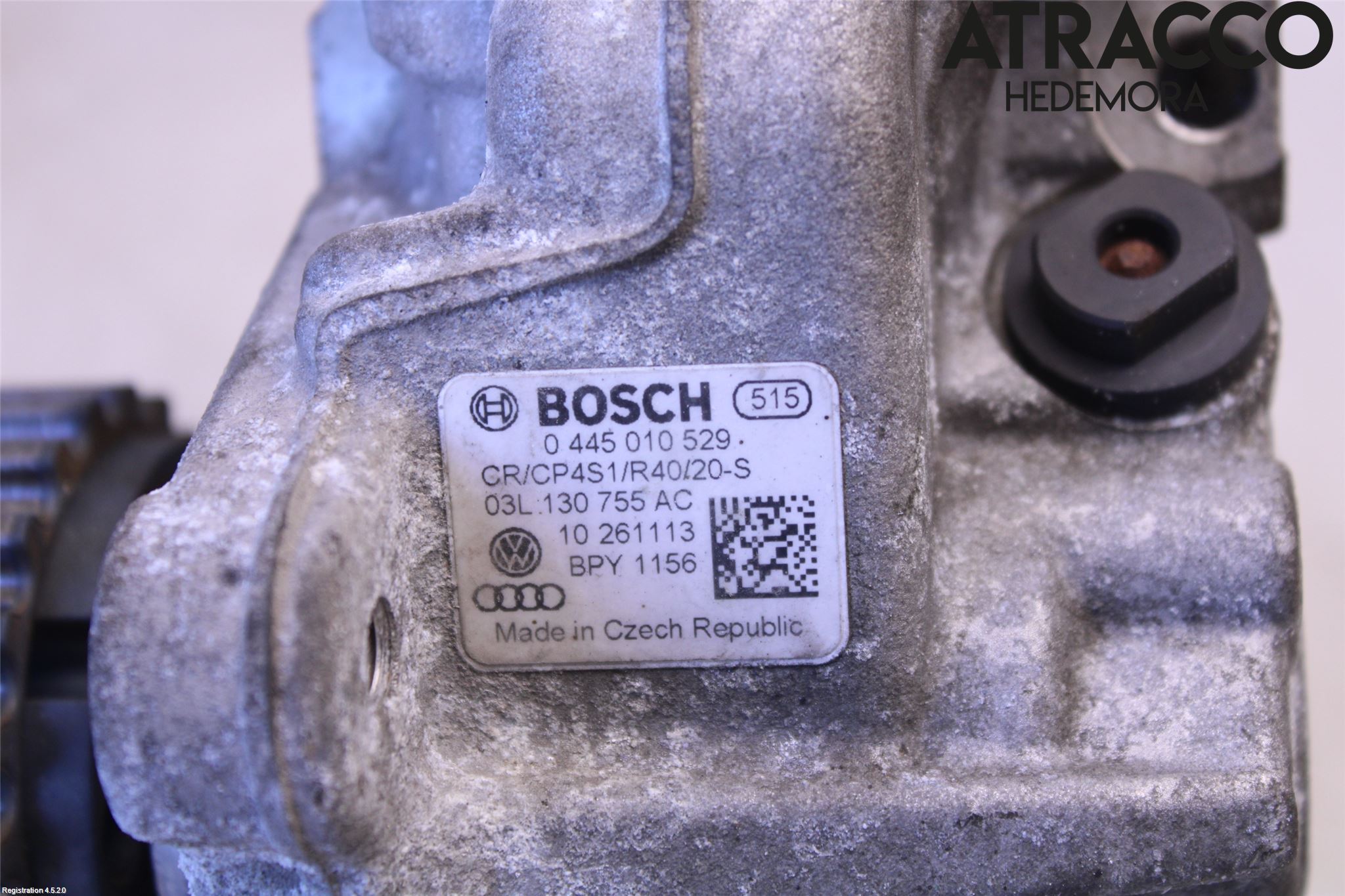 Volkswagen VW TIGUAN 07-16 Drivstoff Dieselpumpe Hoved