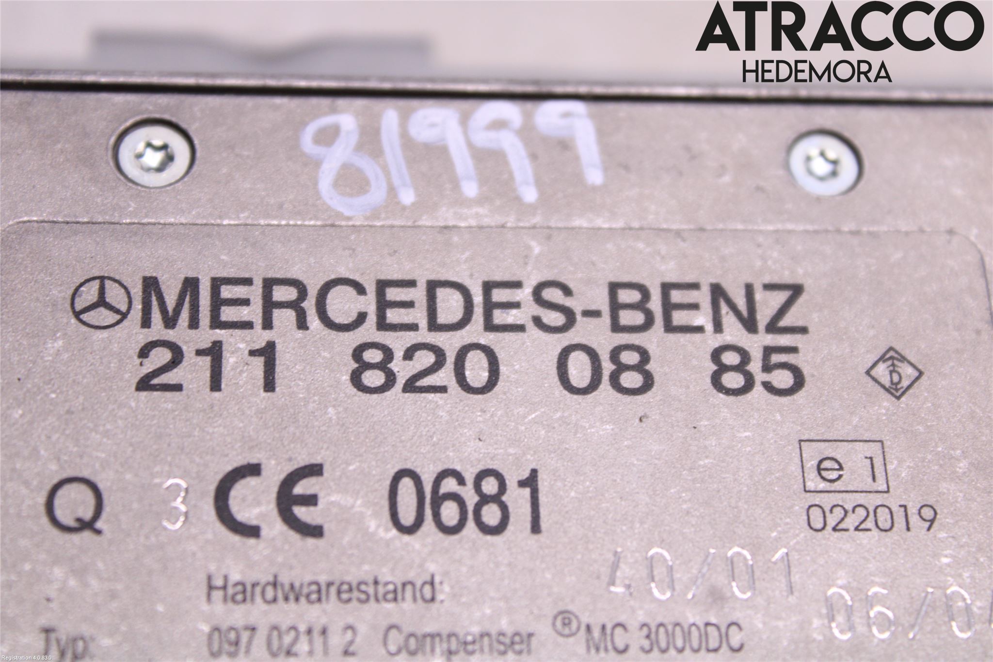 Mercedes-Benz MB SLK 200-350 (R171) 05-11 Stereo Antenneforsterker