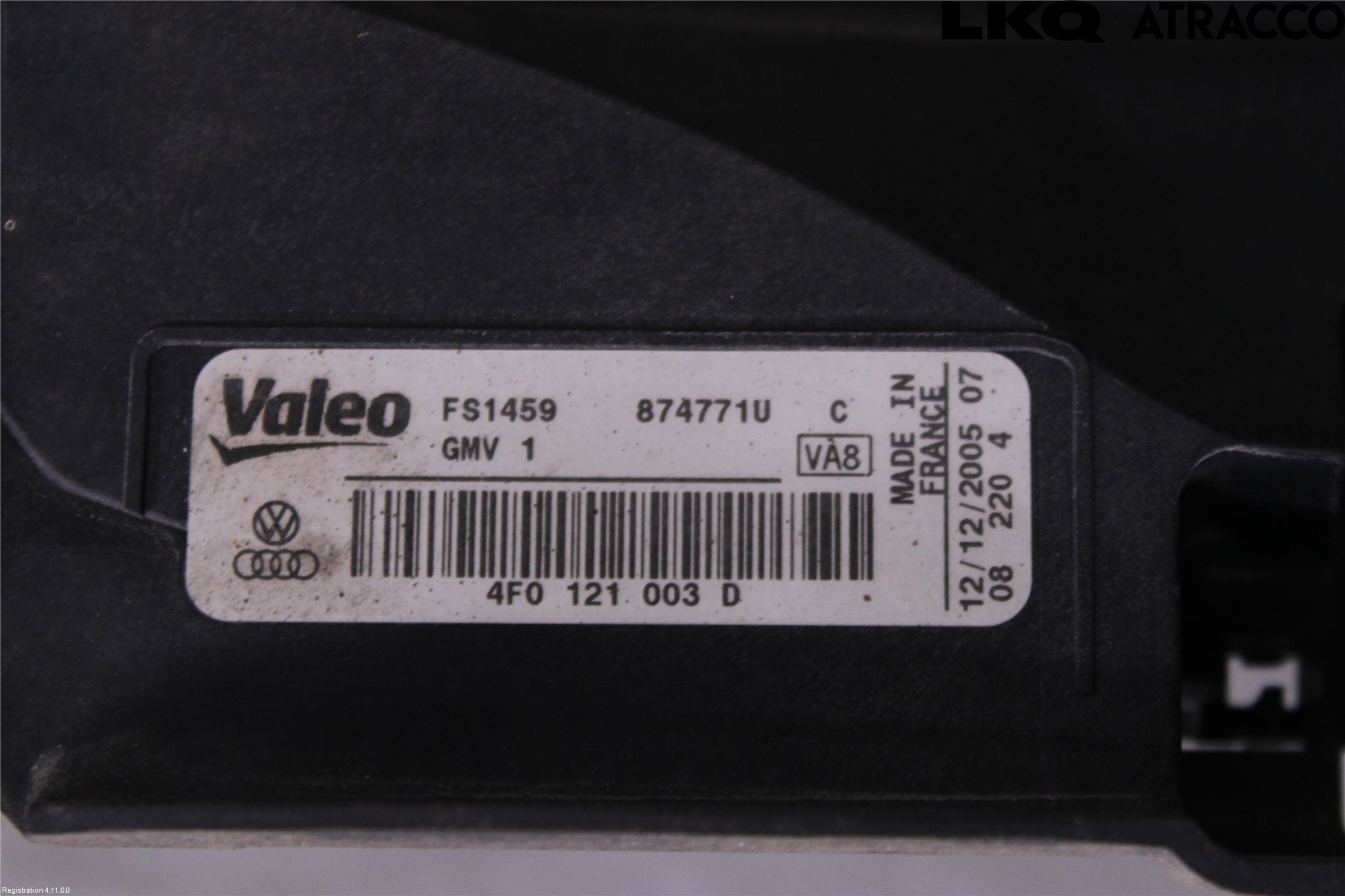 Audi A6/S6     05-11 Kjølevifte Elektrisk