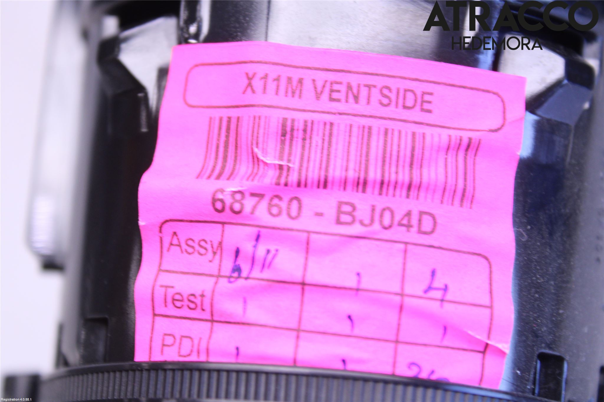 Nissan E-NV200/EVALIA Dashbord Kanal - Dyse