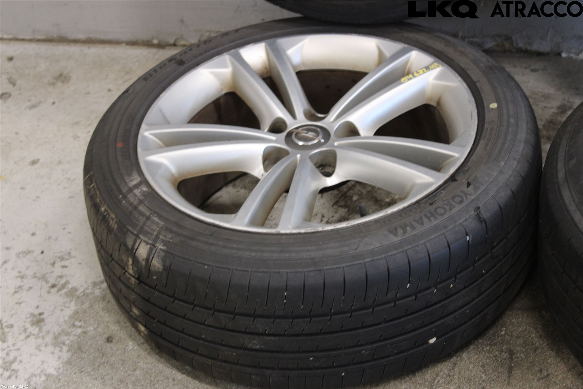 Opel INSIGNIA 09-16 Dekk Sommer På Alu Felg 4Stk