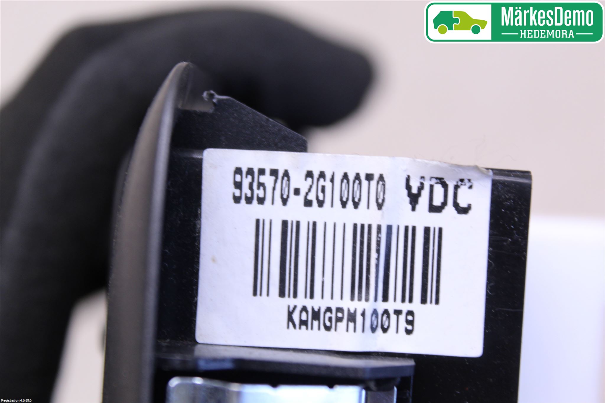 Kia MAGENTIS Bryter Vindusheis