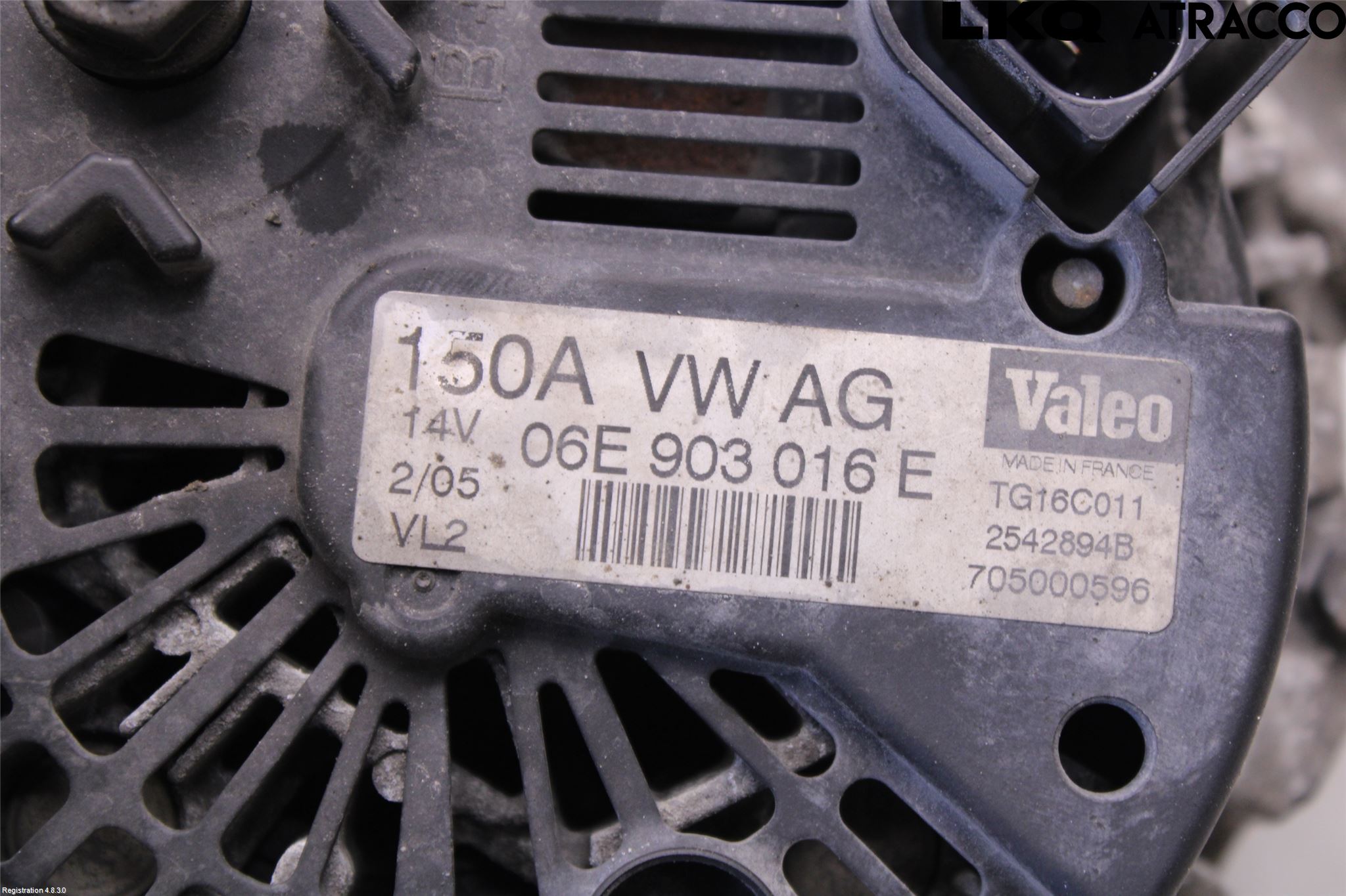 Audi A4/S4 05-07 Dynamo