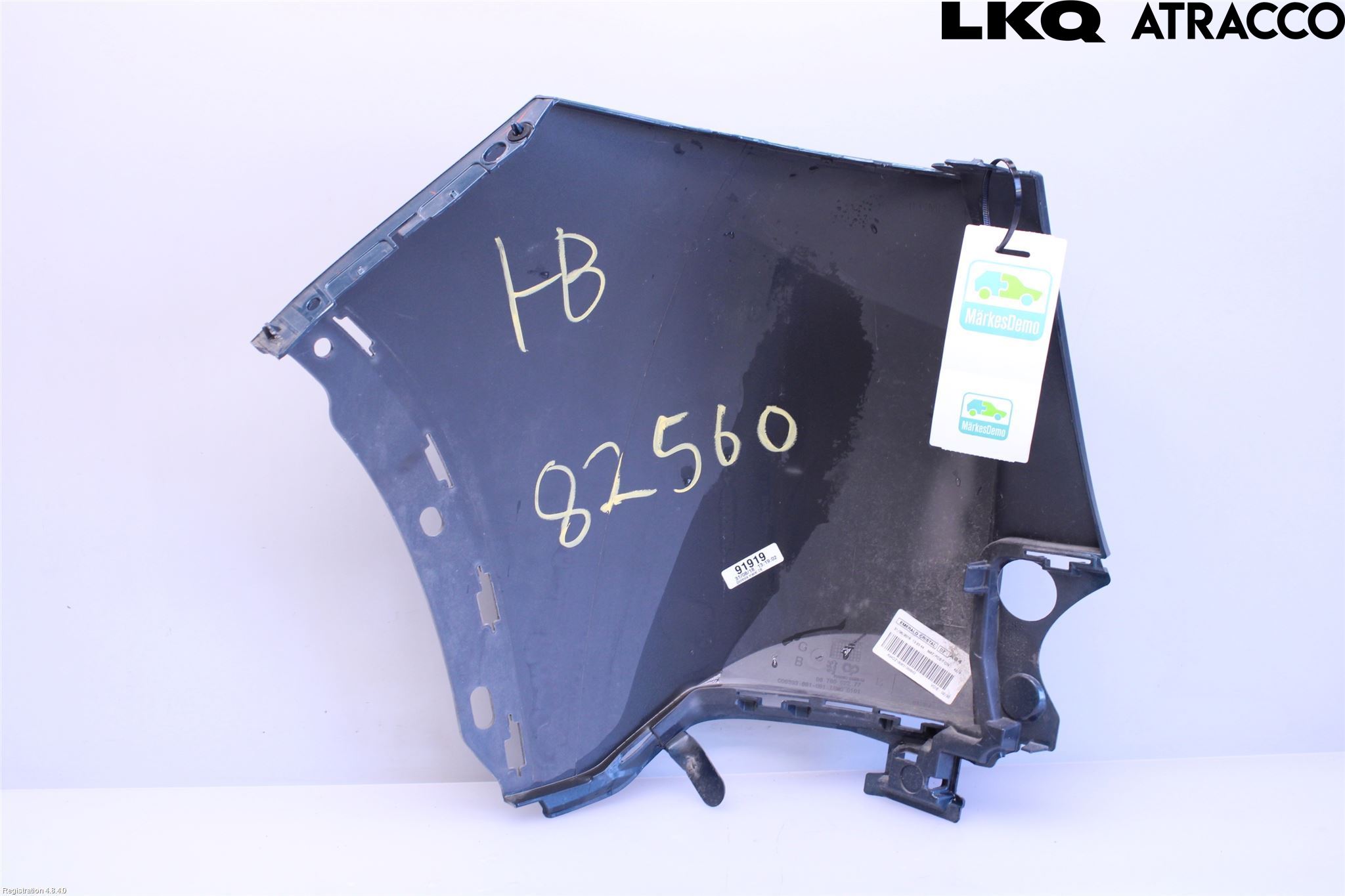 Peugeot 2008 13-20 Støtfanger Bak Hjørne Høyre