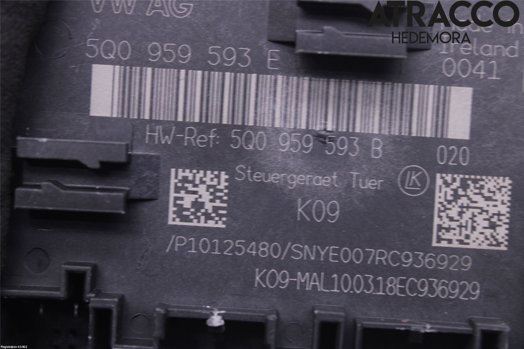 Audi A3/S3 8V 13-20 Styreenhet Dør