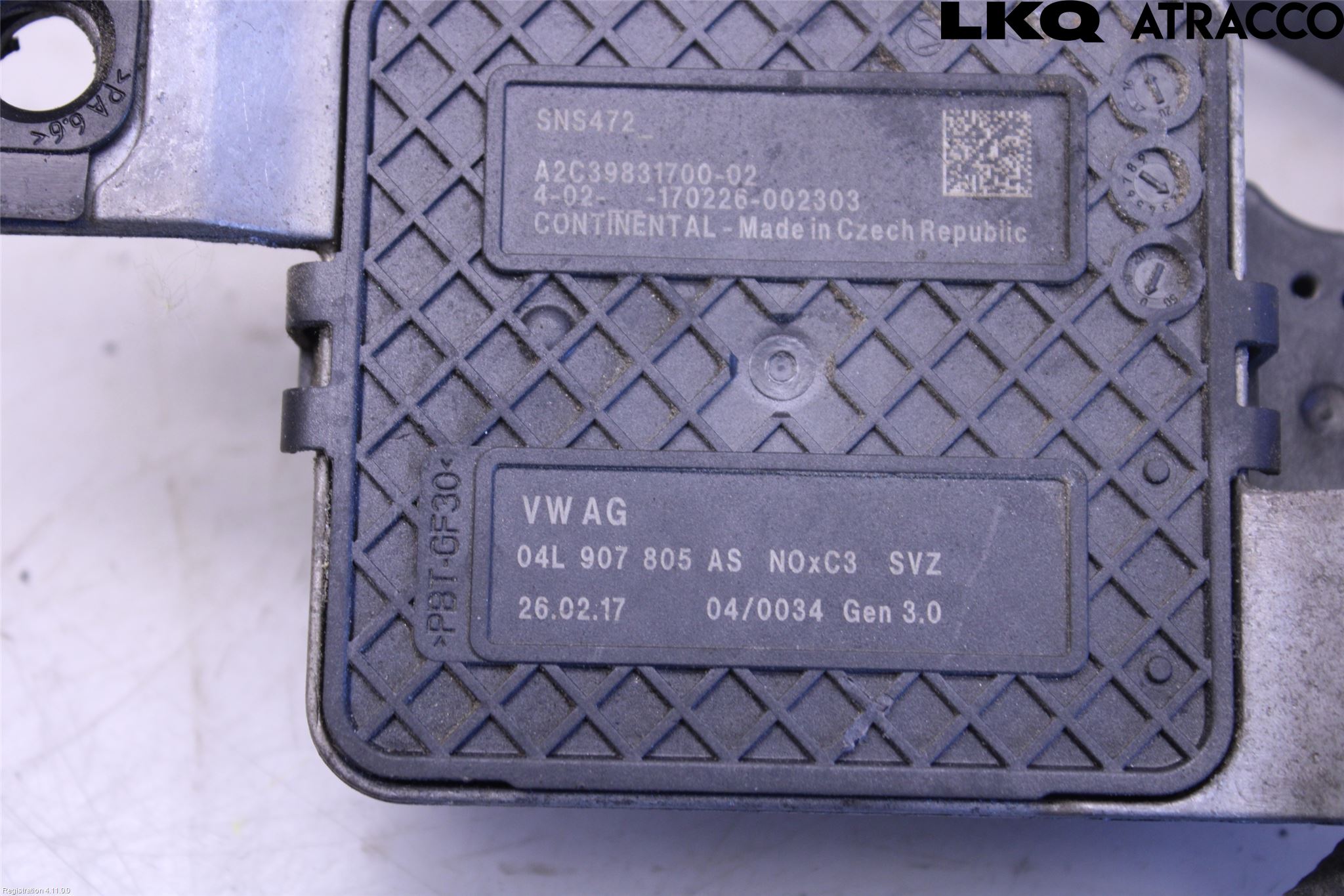 Volkswagen VW CADDY 16-20 Inns Lambdasonde