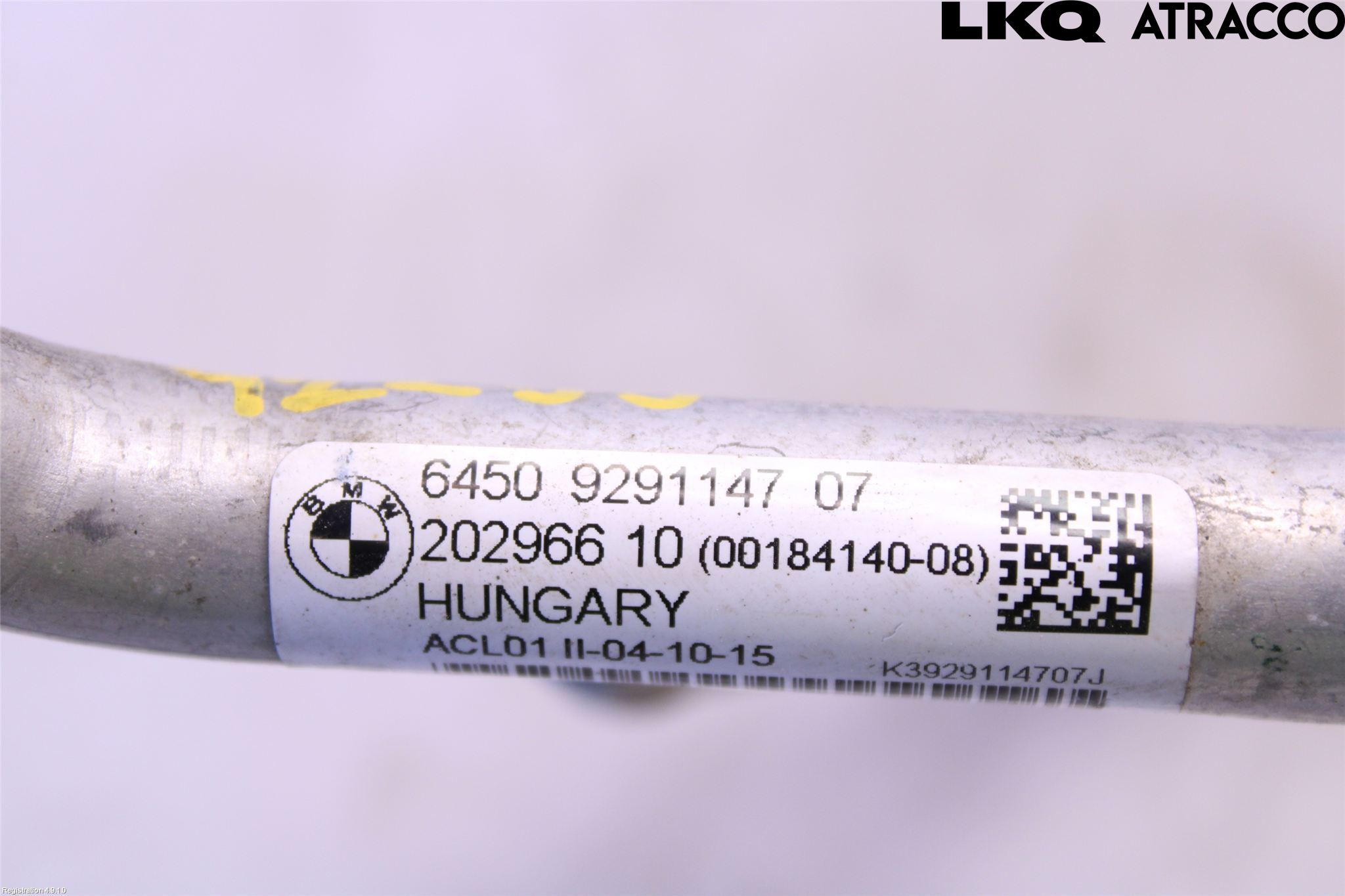 BMW i3 I01 13-22 Varme Ac Slange - Rør
