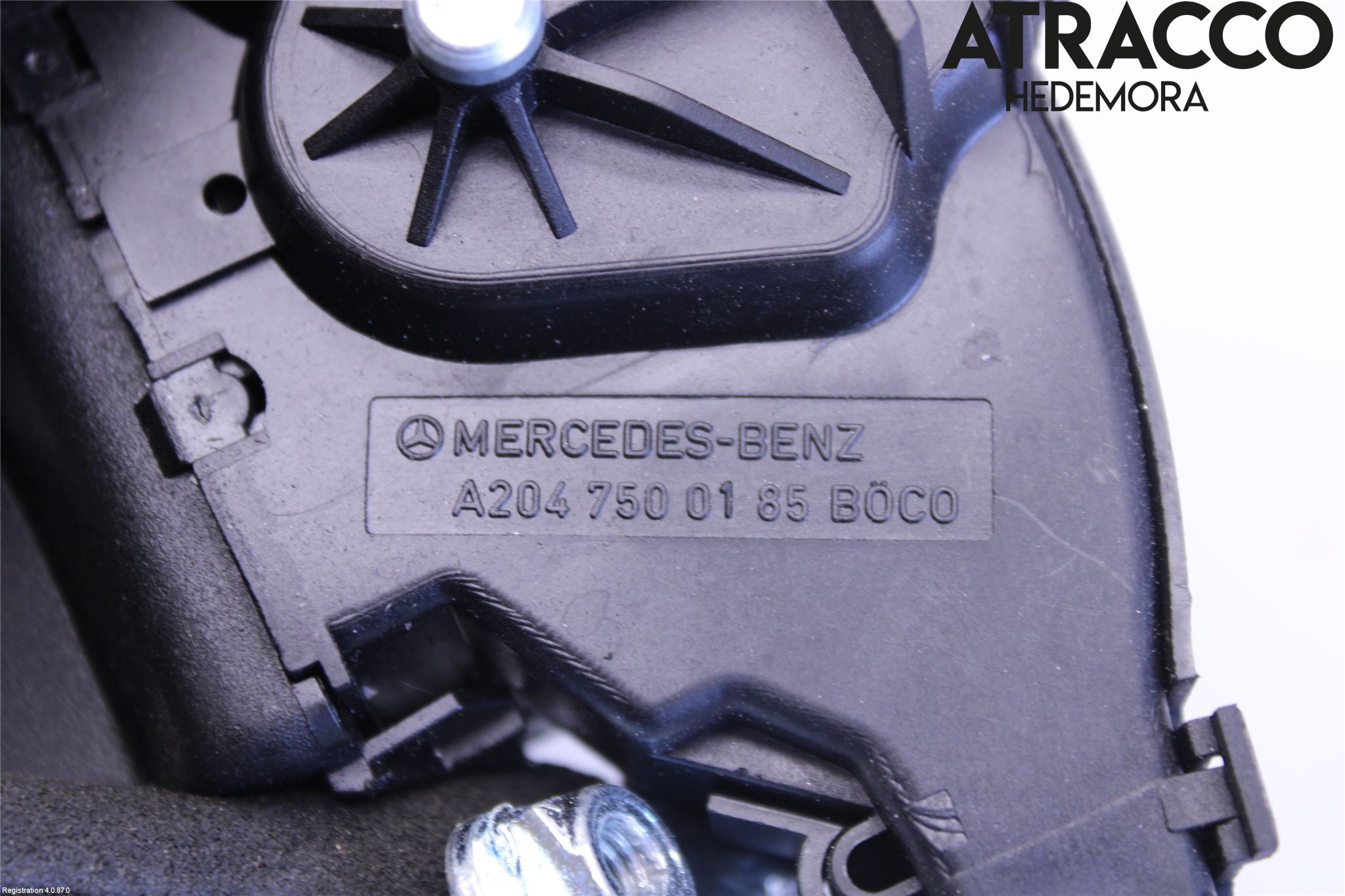 Mercedes-Benz MB E-KLASS COUPÈ/CAB(C207) 09-17 Bakluke-Lokk Låsekasse