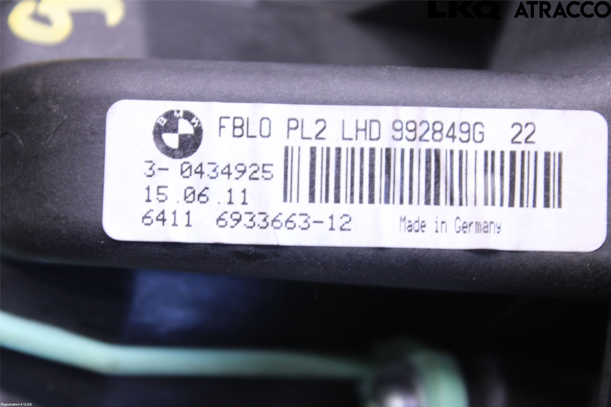 BMW X1 E84 10-15 Varme Ac Varmeapparatvifte