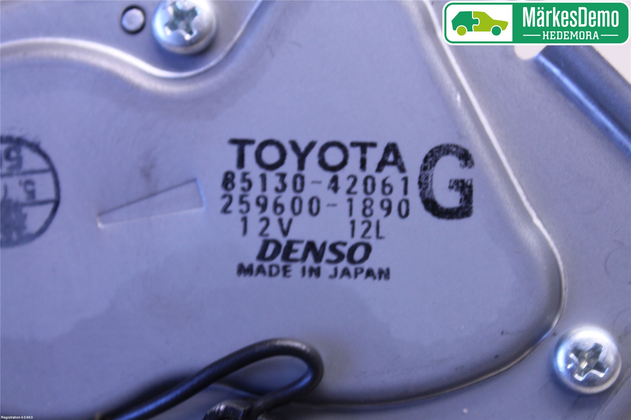 Toyota RAV 4 06-12 Viskermotor Bakluke