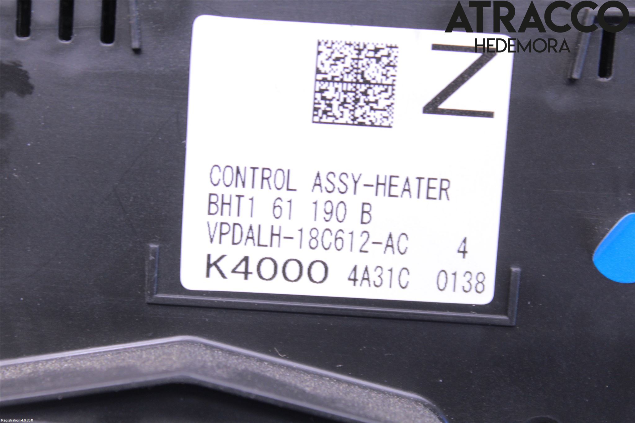 Mazda 3 III 14-19 Varme Ac Betjening-Display