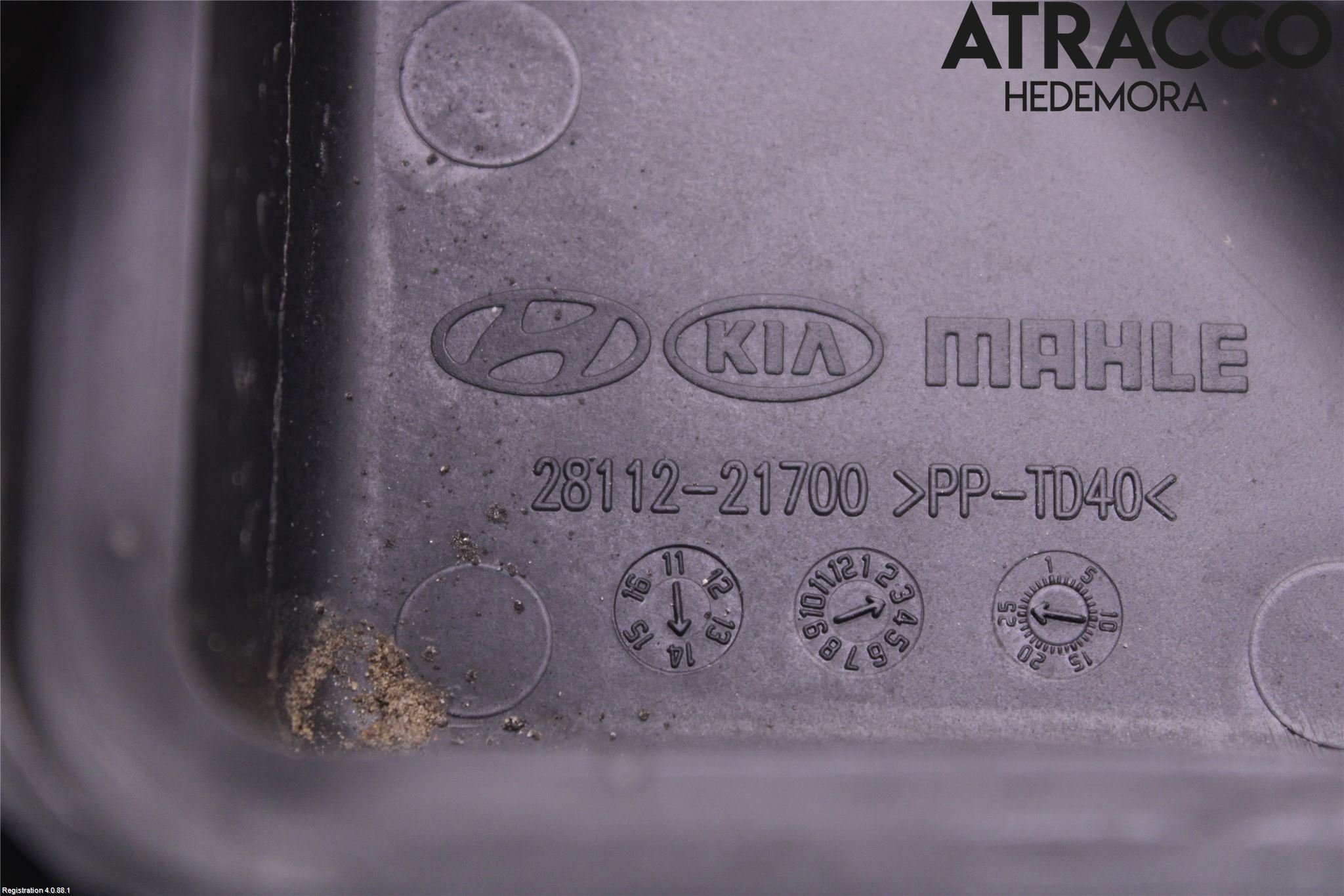 Kia OPTIMA 00-15 Luftfilter Boks