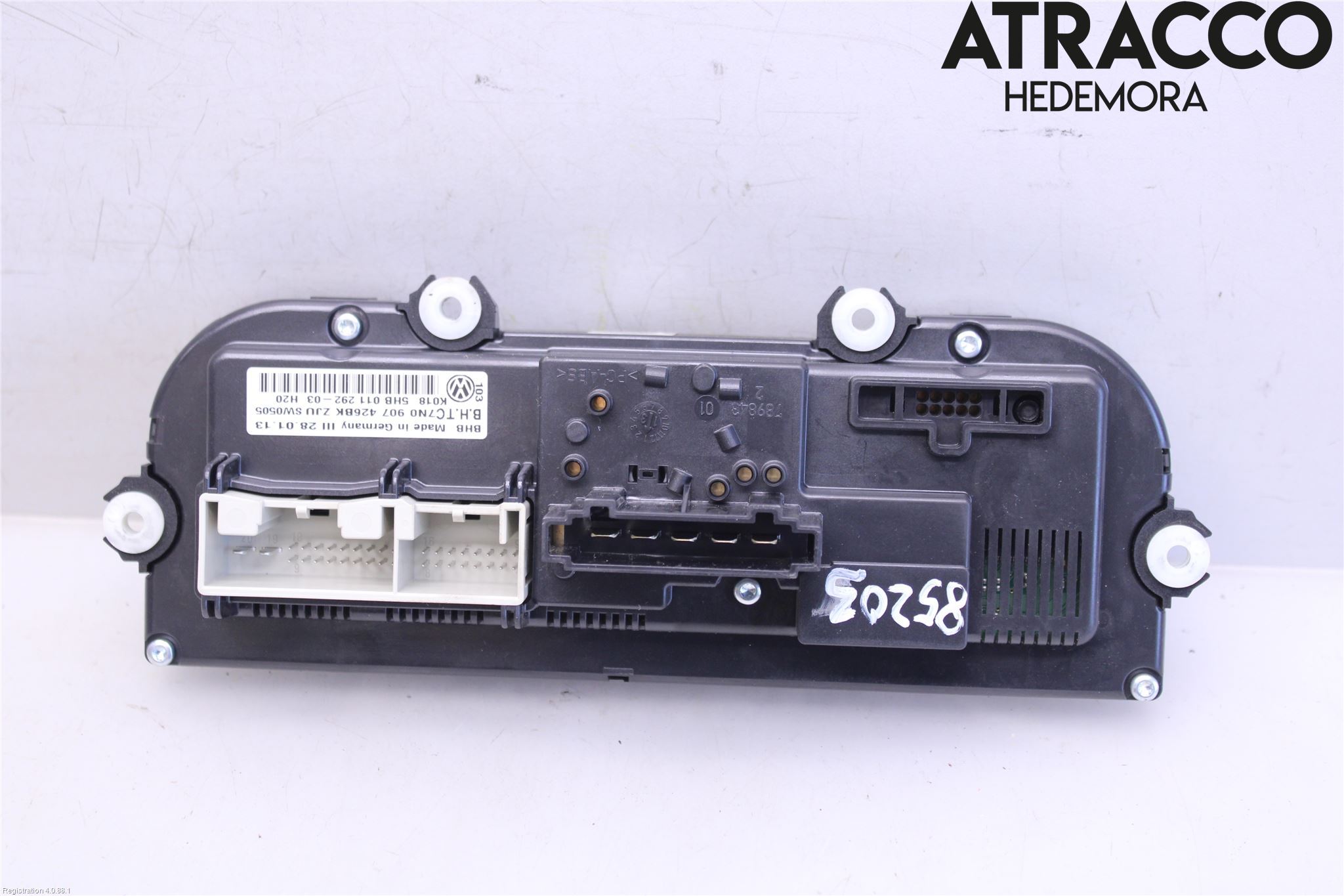 Volkswagen VW CADDY 11-15 Varme Ac Betjening-Display