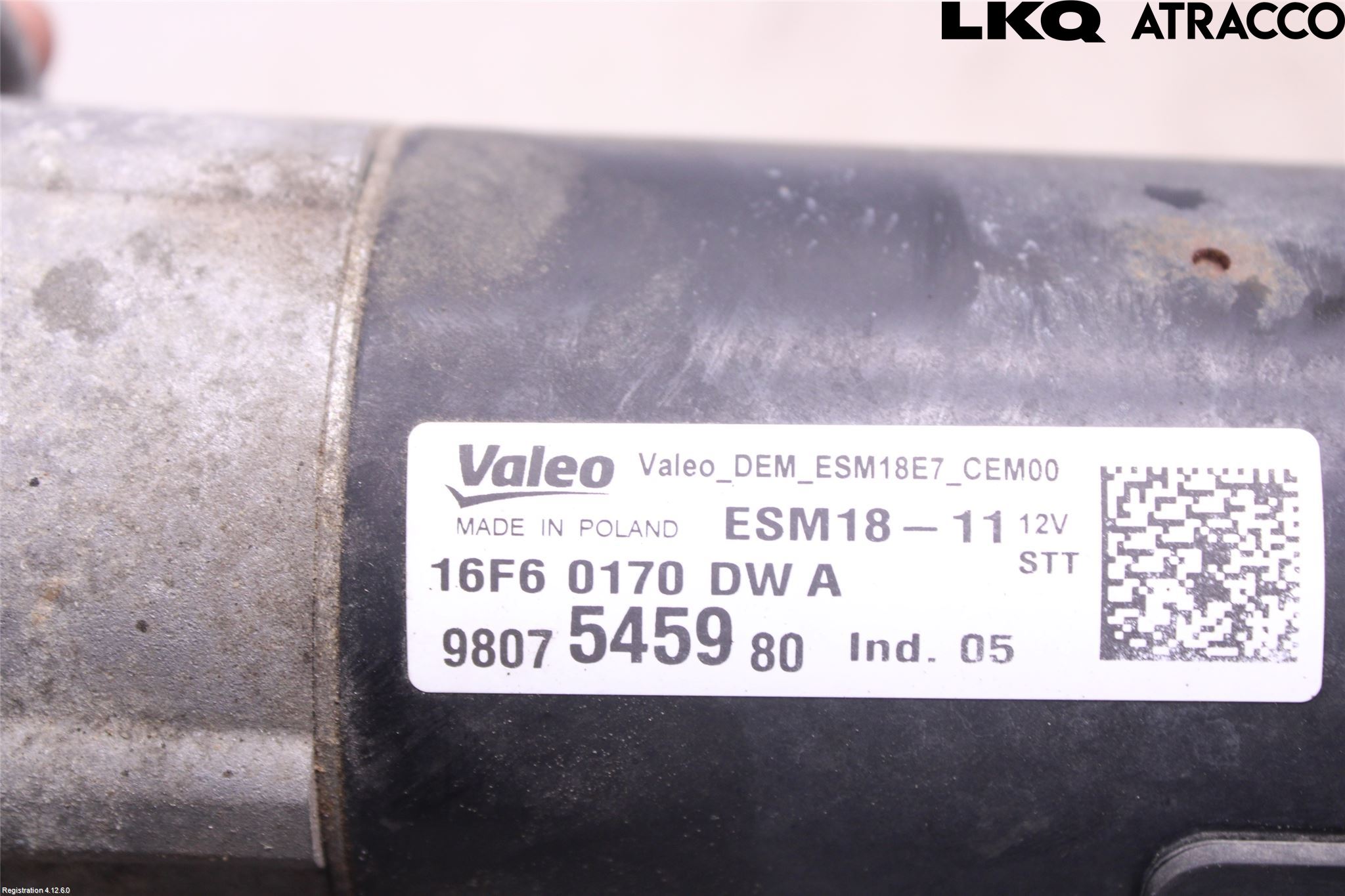 Citroen C3 10-17 Startmotor