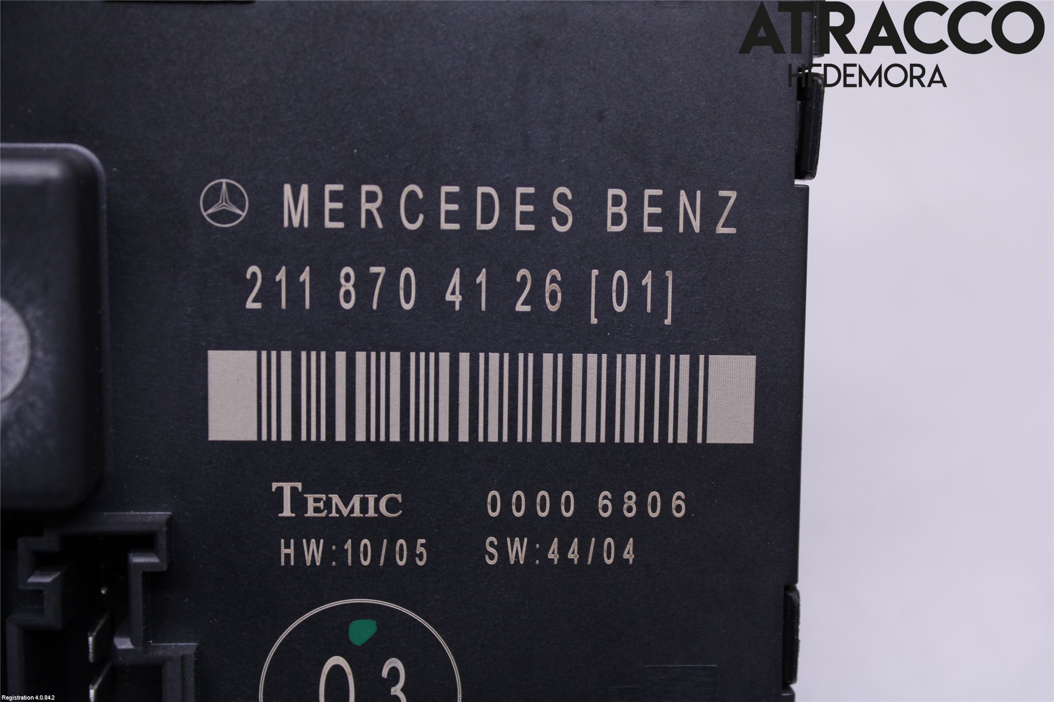 Mercedes-Benz MB E-KLASS (W211) 02-09 Styreenhet Dør