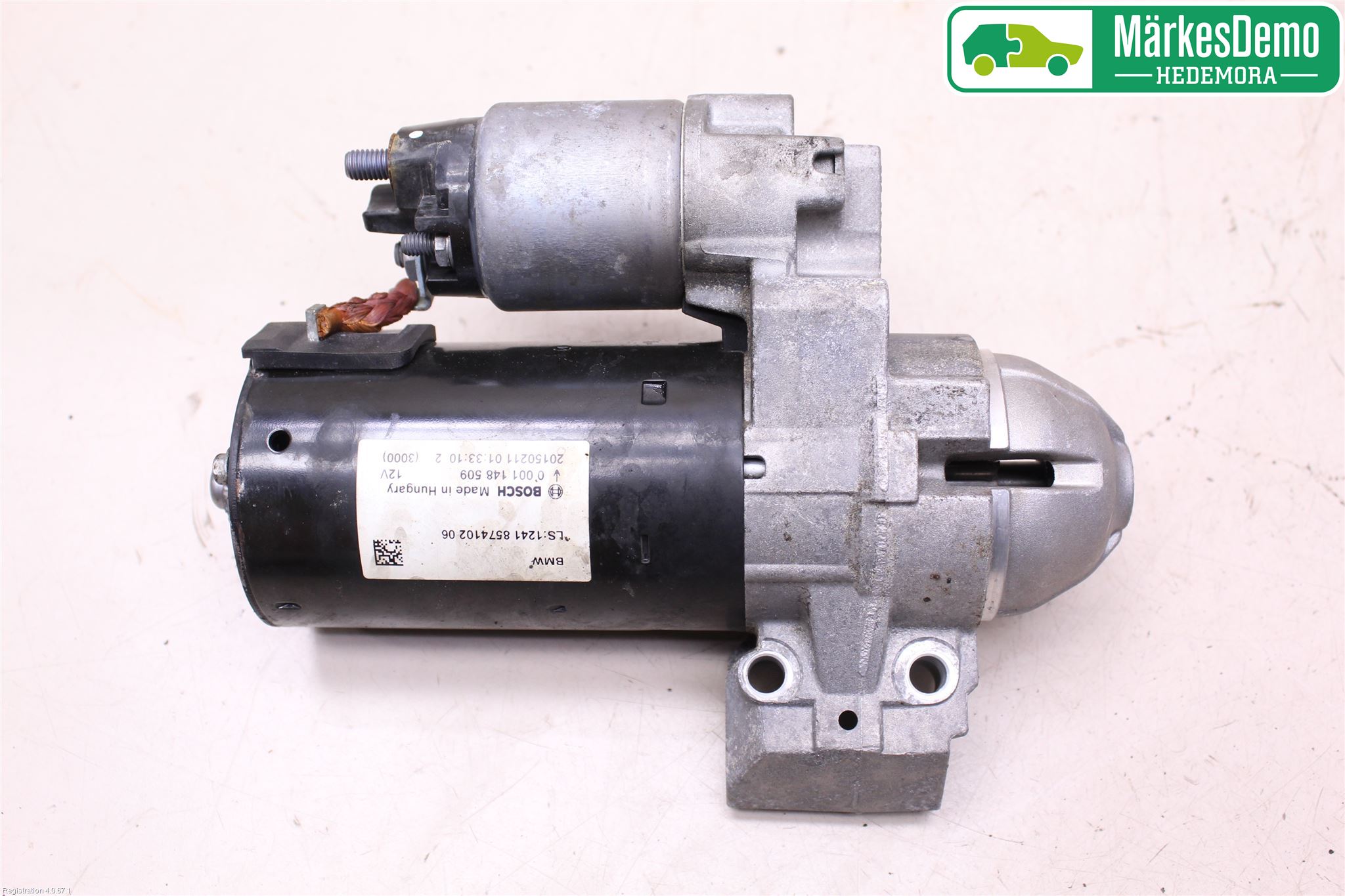 BMW 3 F30/F31/F80 12-19 Startmotor Diesel