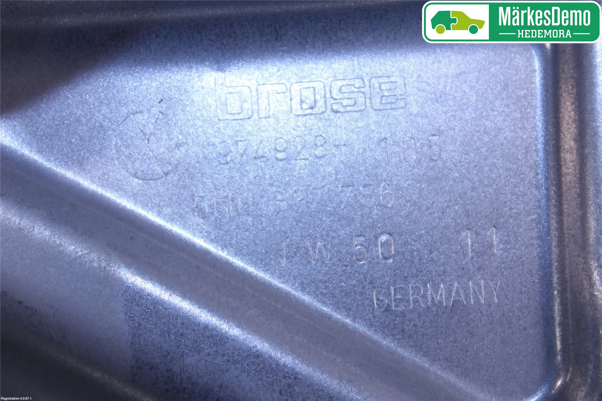 Volkswagen VW TIGUAN 07-16 Vindusheis El Komp