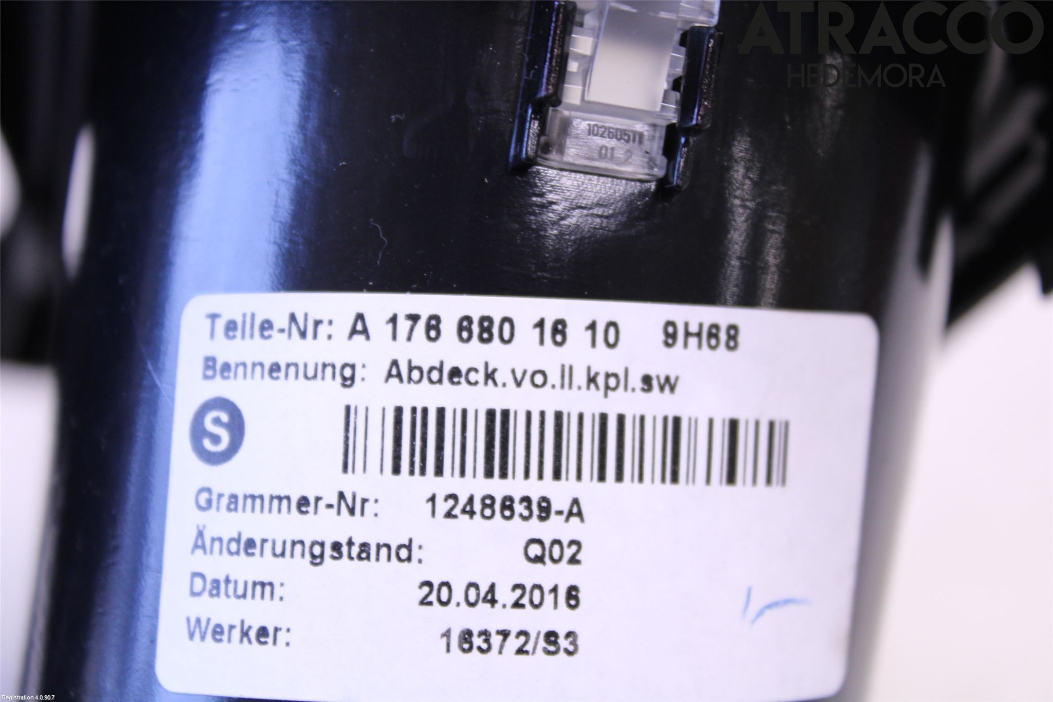 Mercedes-Benz MB CLA-KLASS (C117/X117) 13-19 Innr Koppholder
