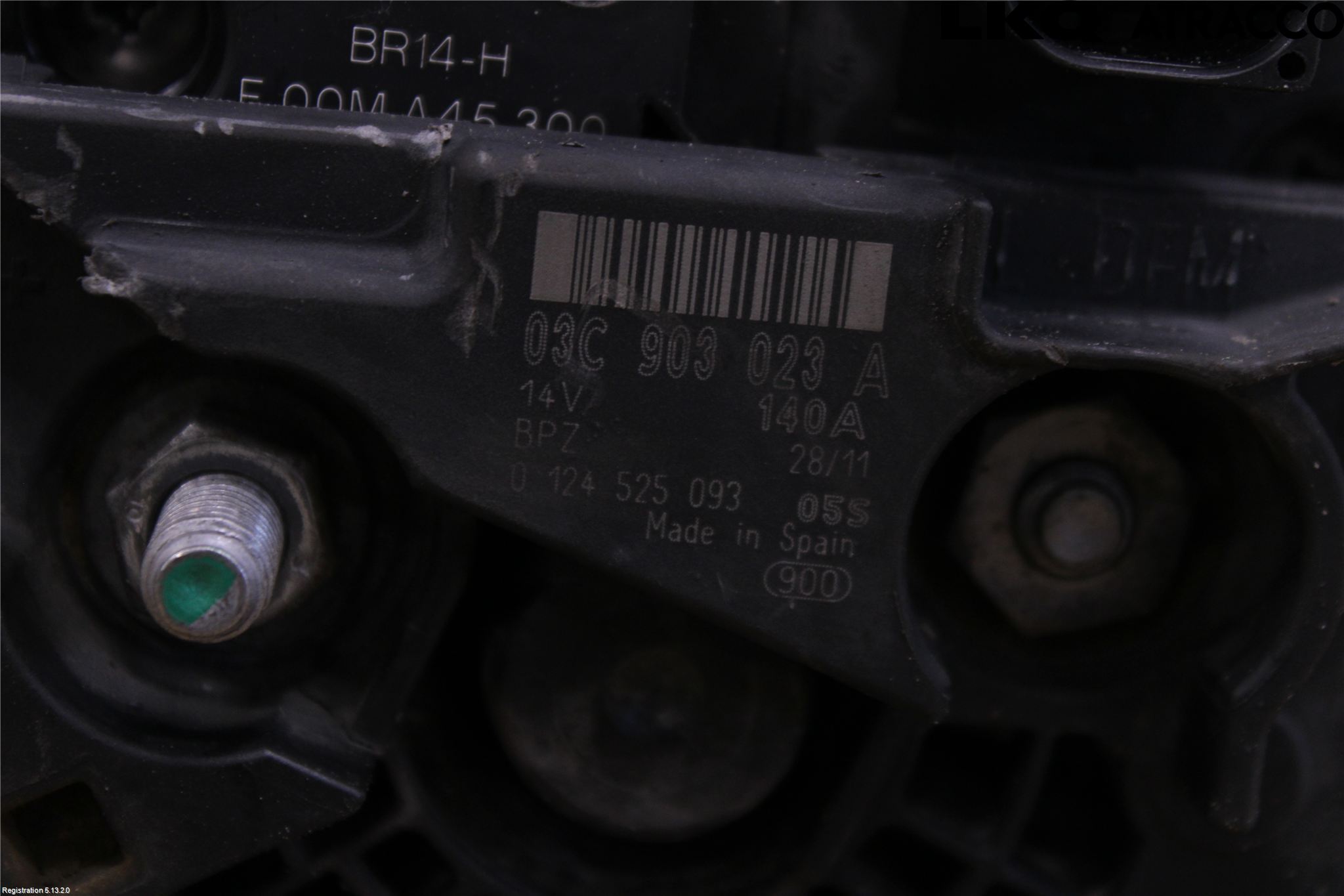 Volkswagen VW POLO 10-17 Dynamo