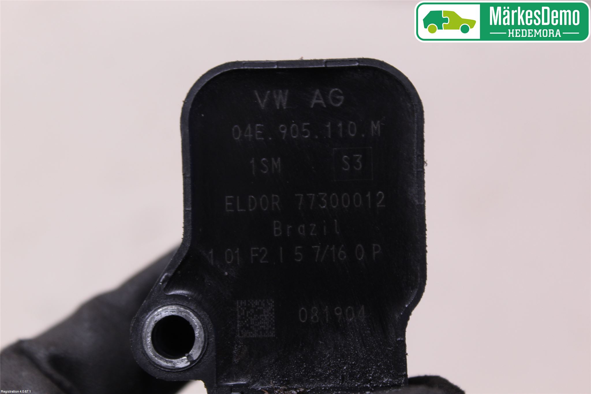 Volkswagen VW UP! / E-UP! Coil