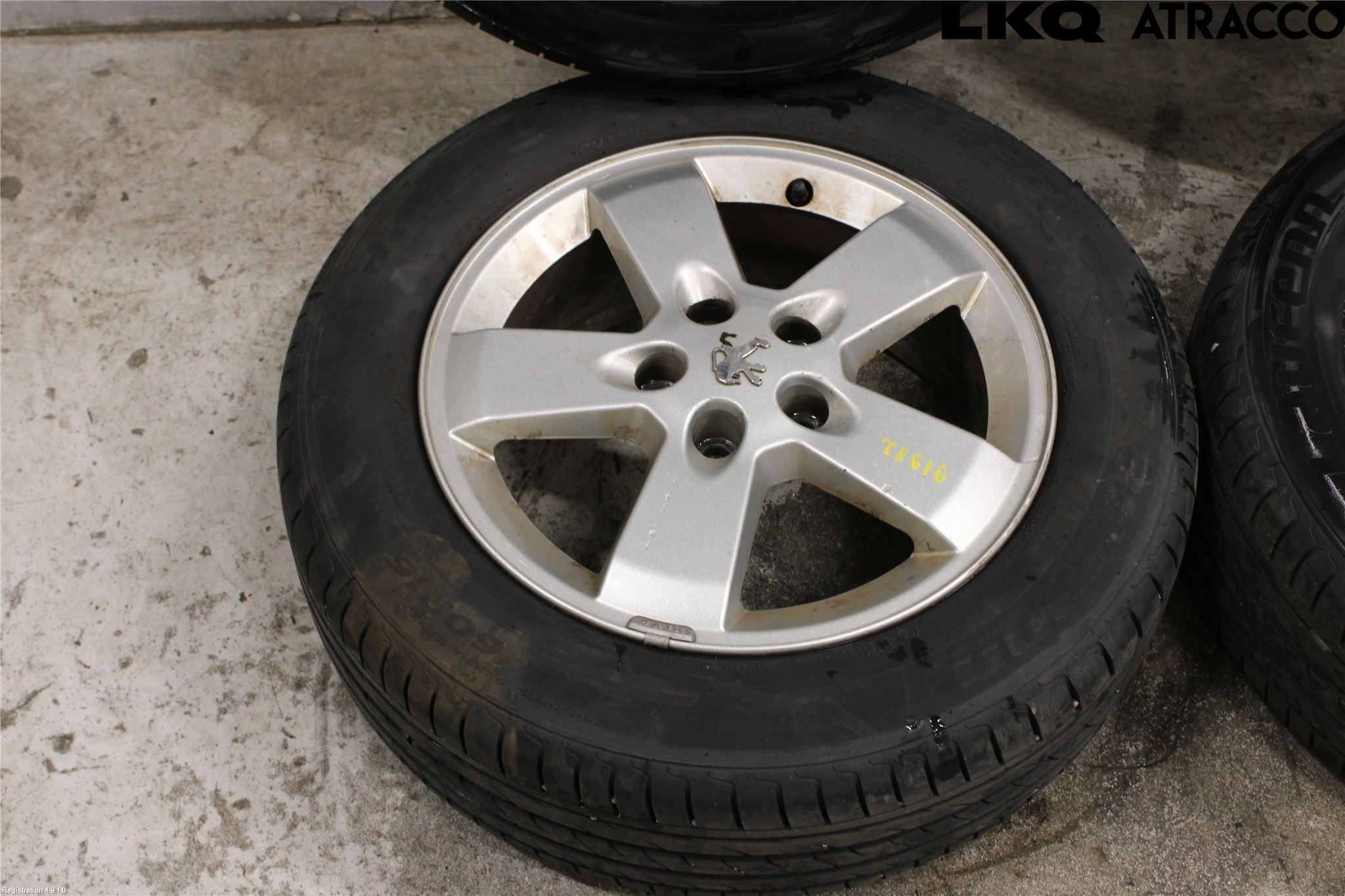 Peugeot 407 Dekk Sommer På Alu Felg 4Stk