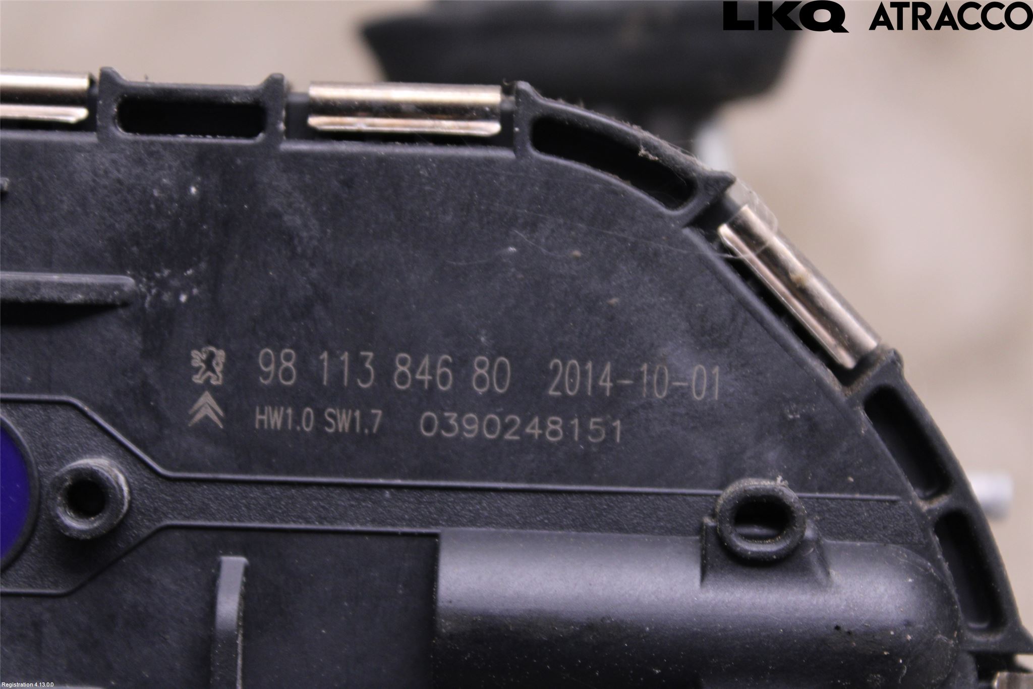 Citroen C4 PICASSO 14-18 Viskermotor Frontrute