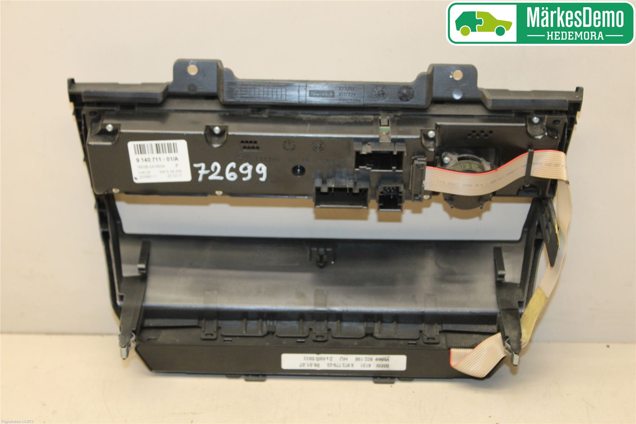 BMW X5 E70 07-13 Varme Ac Betjening-Display