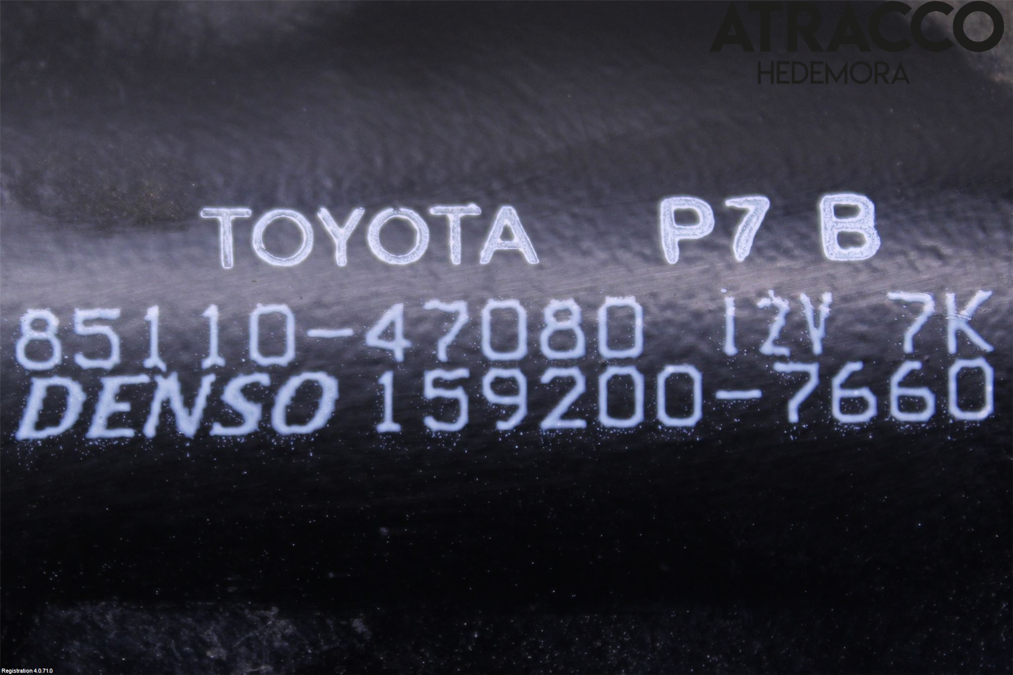 Toyota PRIUS NWH20 04-08 Viskermotor Frontrute
