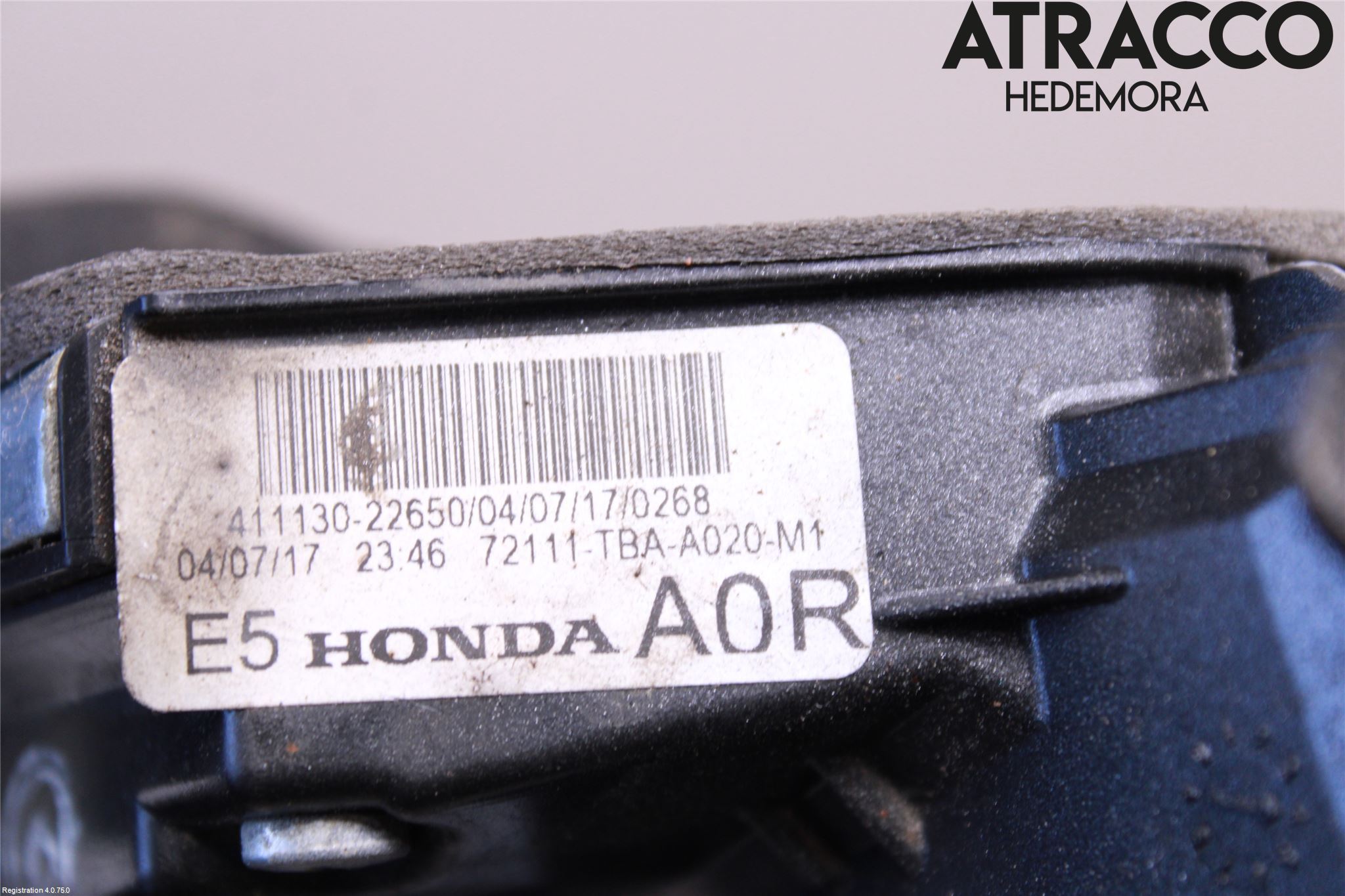 Honda CIVIC 17-22 Dørlås - Låsekasse
