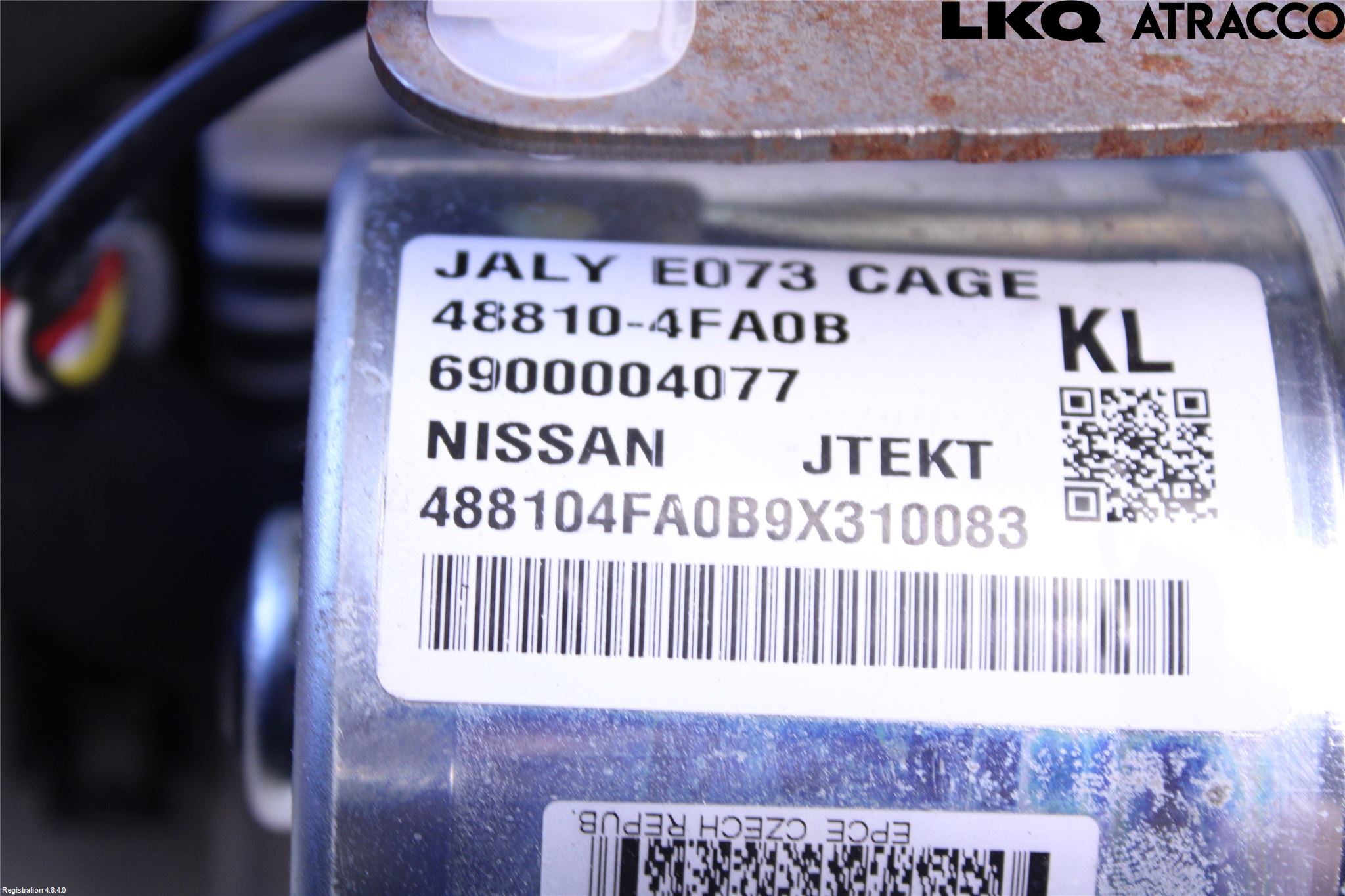 Nissan E-NV200/EVALIA Rattakselaggregat Innebygd Servo