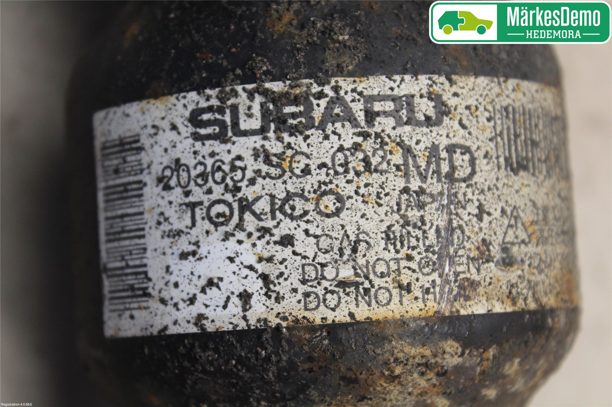 Subaru FORESTER SH  08-13 Fjærbein Bak Venstre