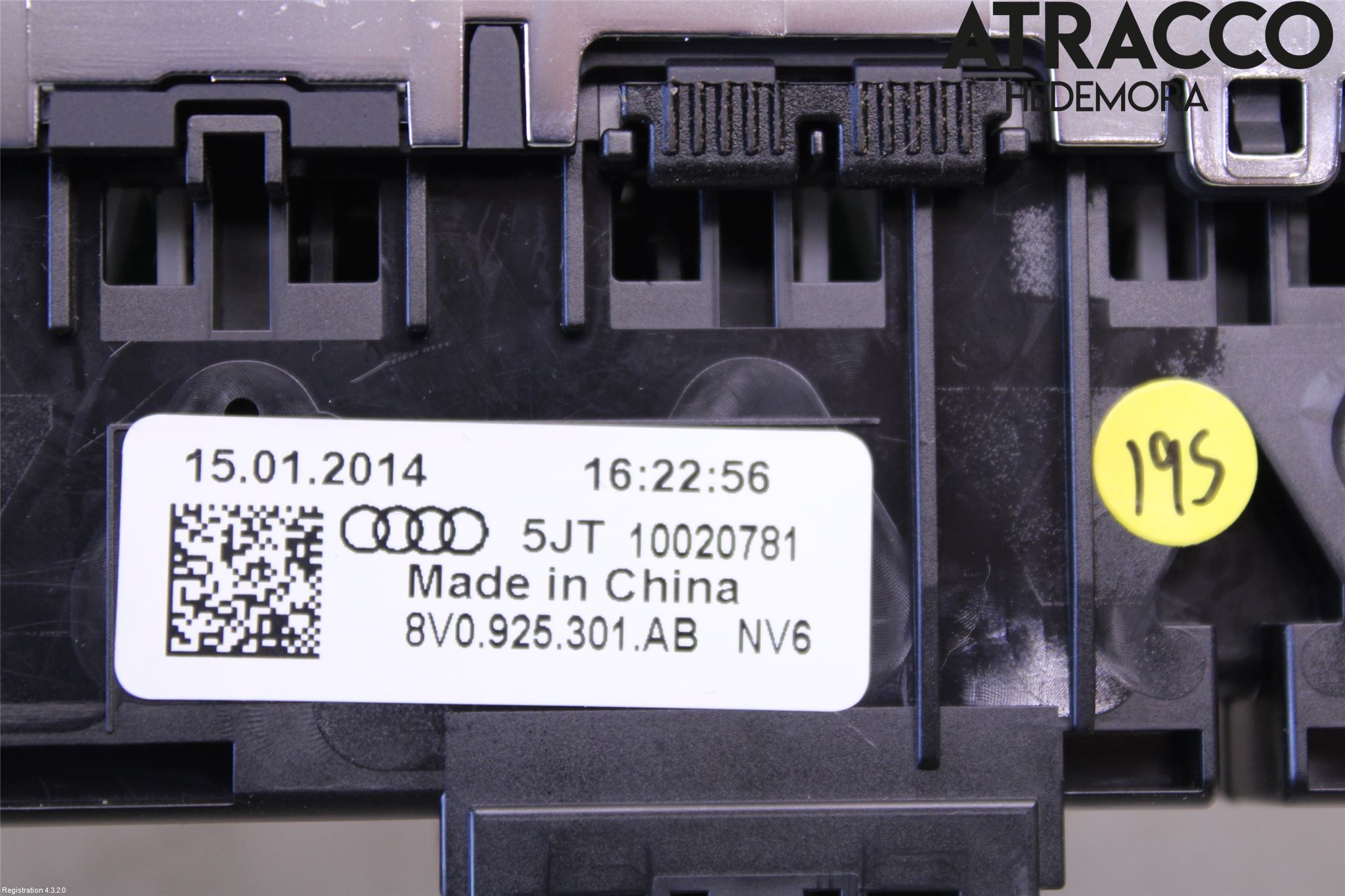 Audi A3/S3 8V 13-20 Bryter Multifunksjon