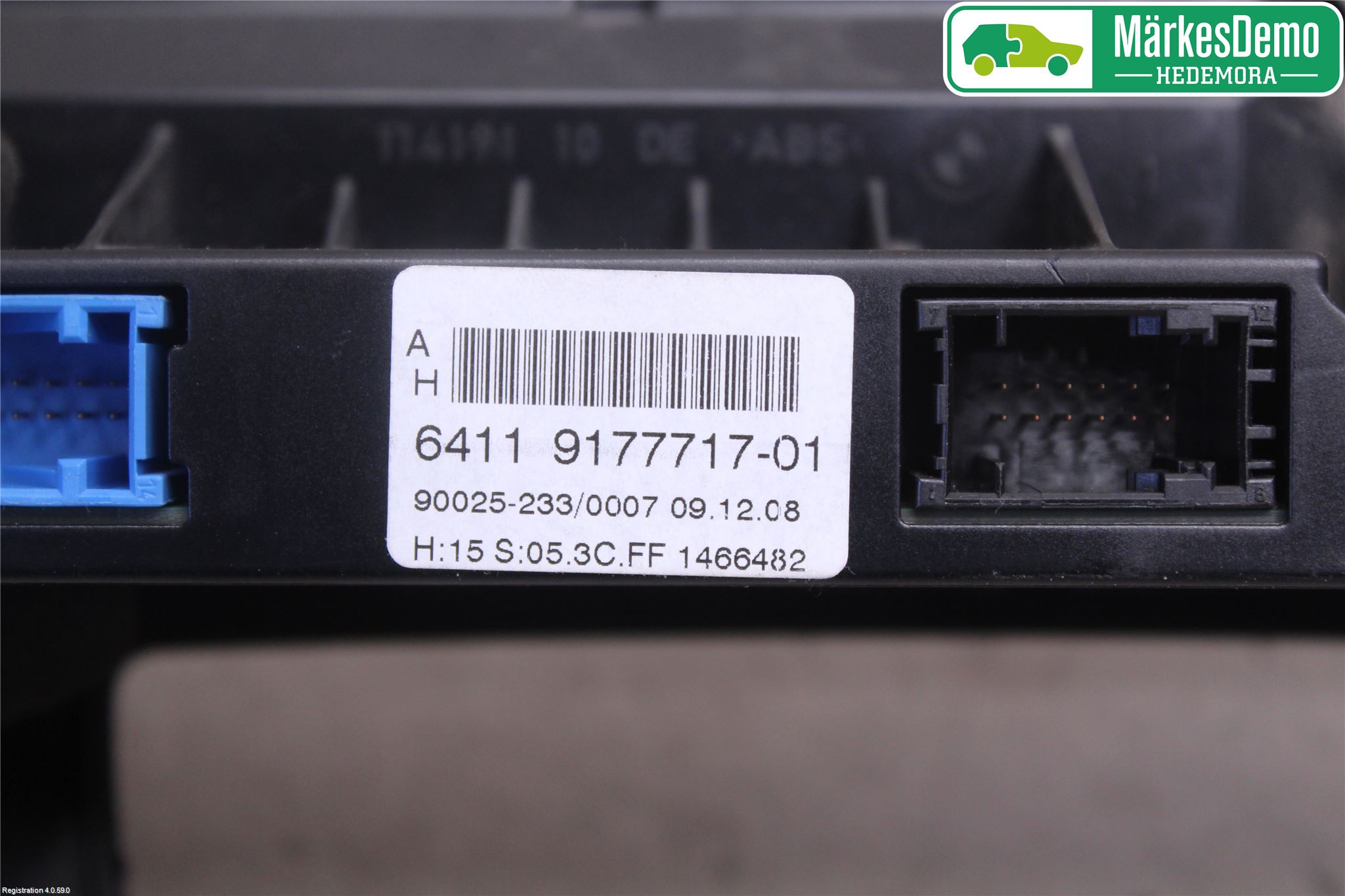 BMW 5 E60/61 Sed/Tou 02-10 Varme Ac Betjening-Display