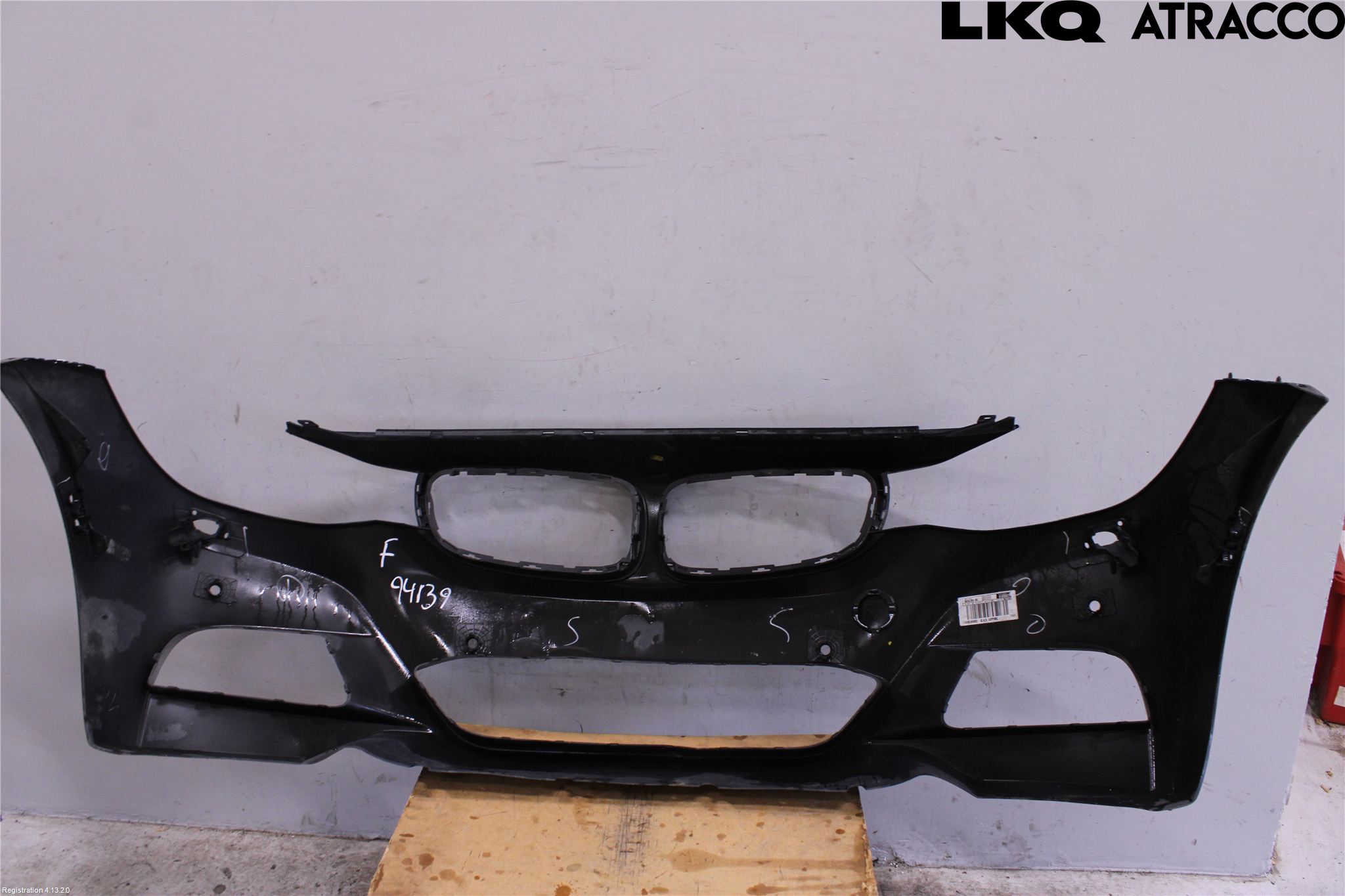 BMW 3 GT F34 13-19 Støtfanger Foran Plastdeksel