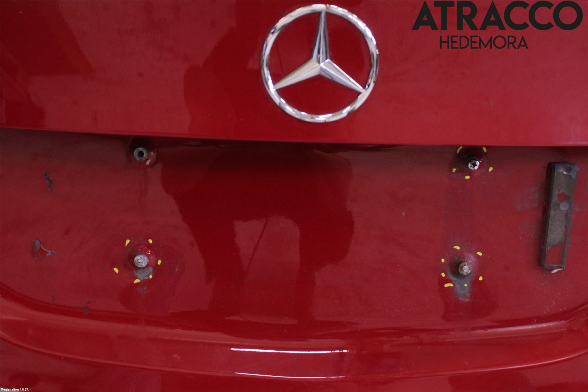 Mercedes-Benz MB CLA-KLASS (C117/X117) 13-19 Bakluke Koffertlokk