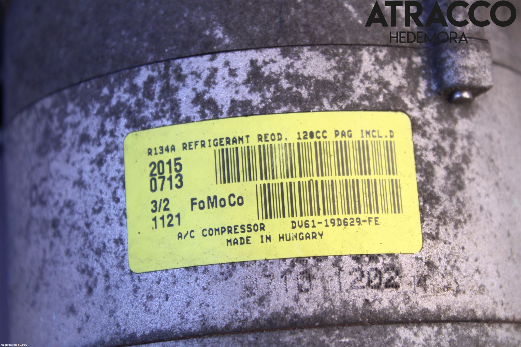 Ford FOCUS 15-18 Varme Ac Kompressor