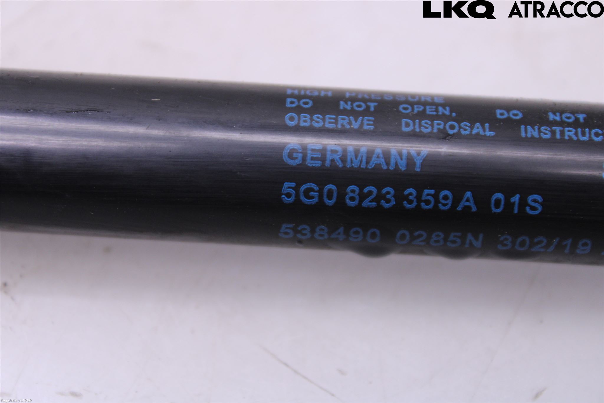 Volkswagen VW GOLF / E-GOLF VII 13-20 Panser Demper-Gassfjær