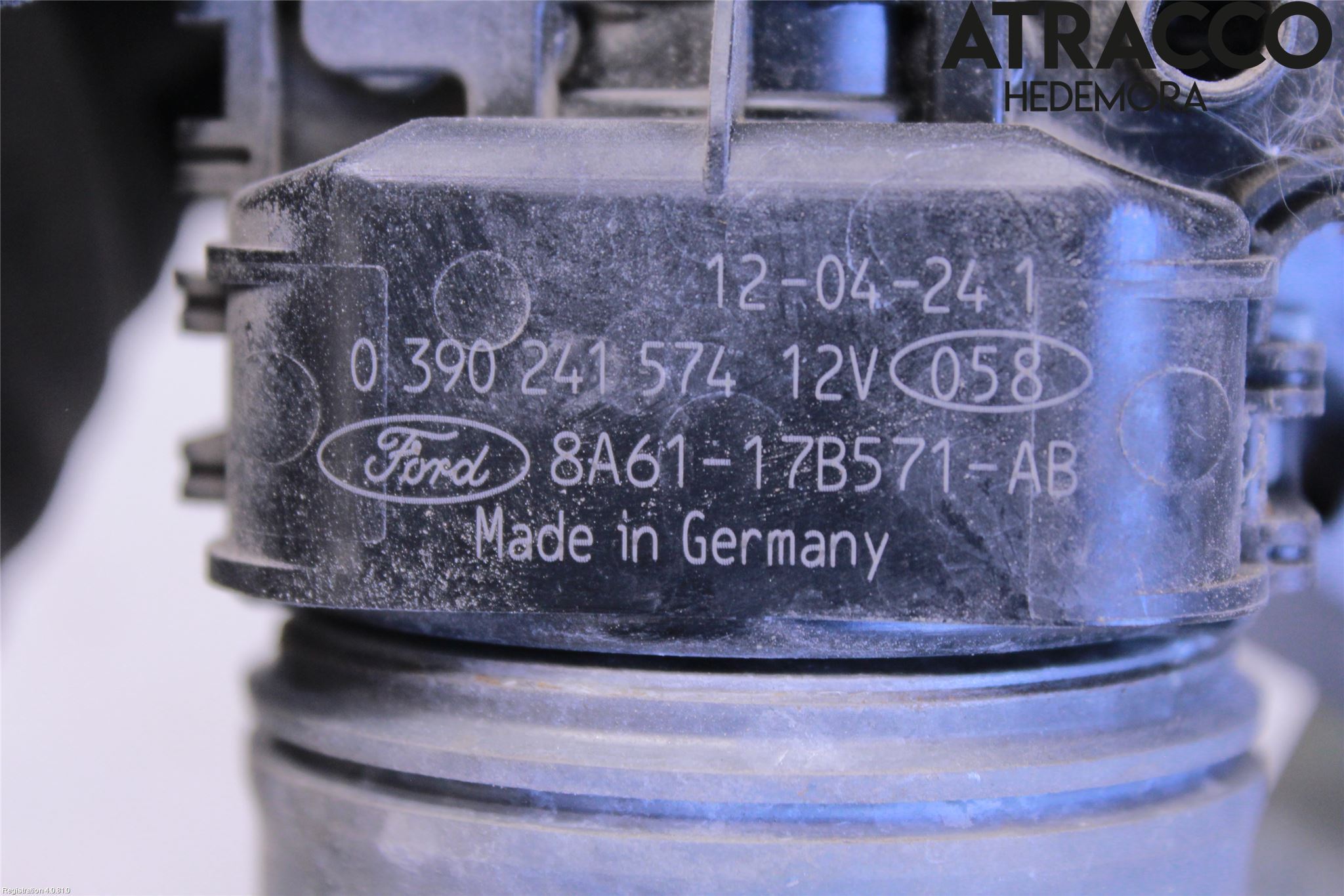 Ford FIESTA 09-12 Viskermotor Frontrute