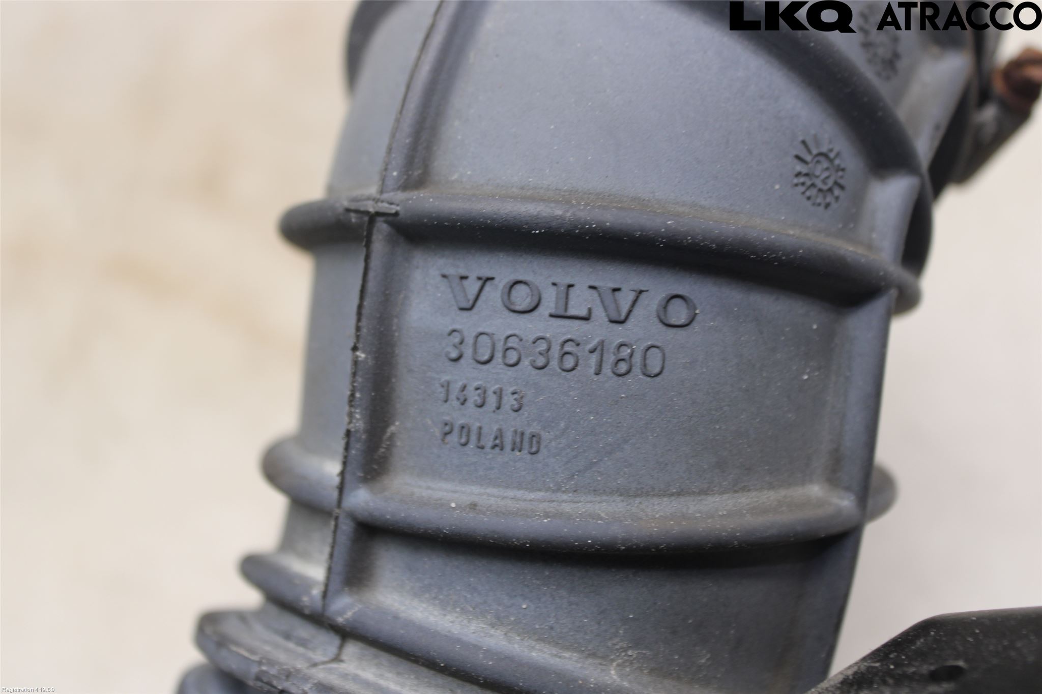 Volvo V70 00-04 Inns Gummibelg - Slange