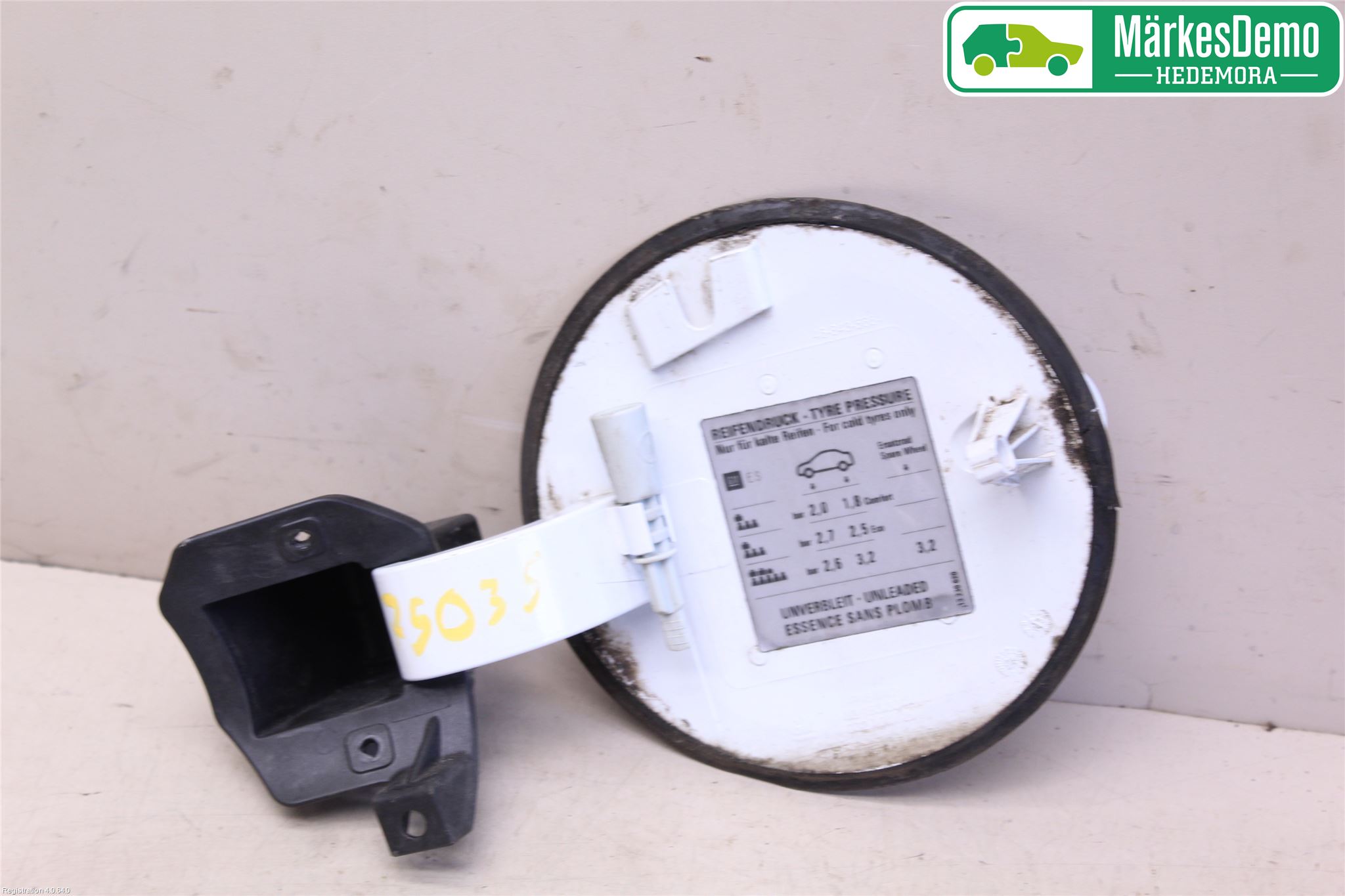 Opel CORSA D 07-14 Drivstoff Tankluke
